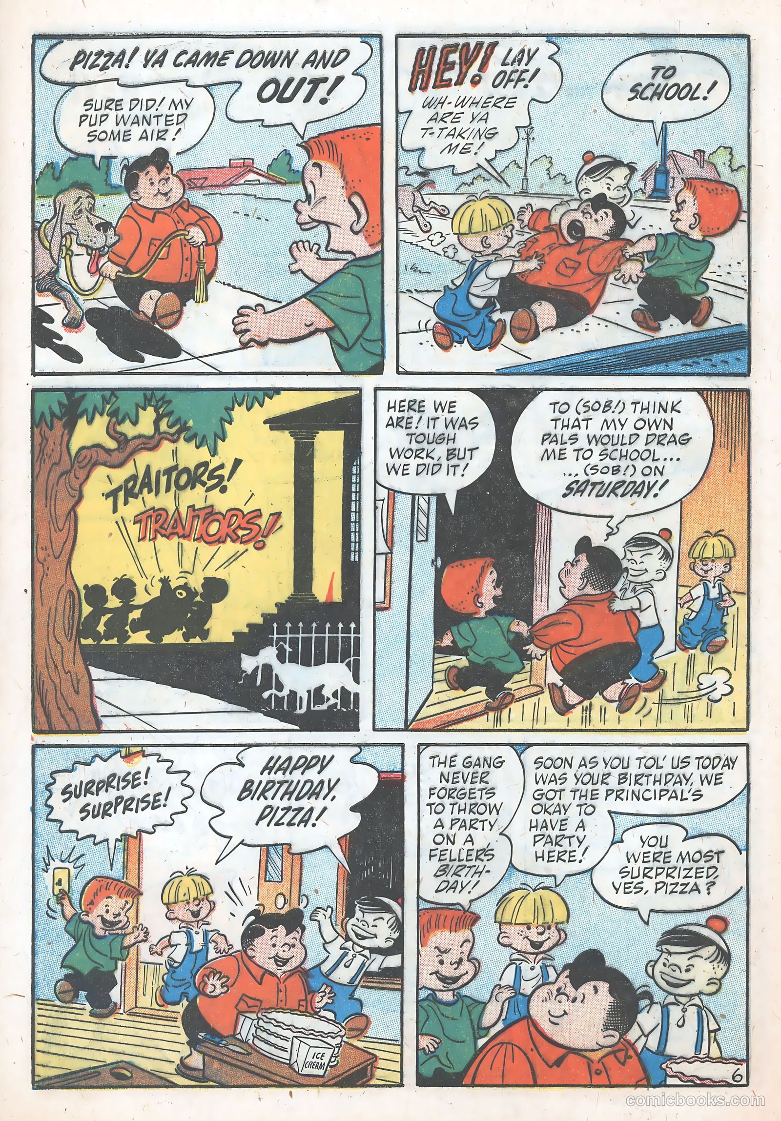 Three Rascals #1 (1958) — page 32 of 36