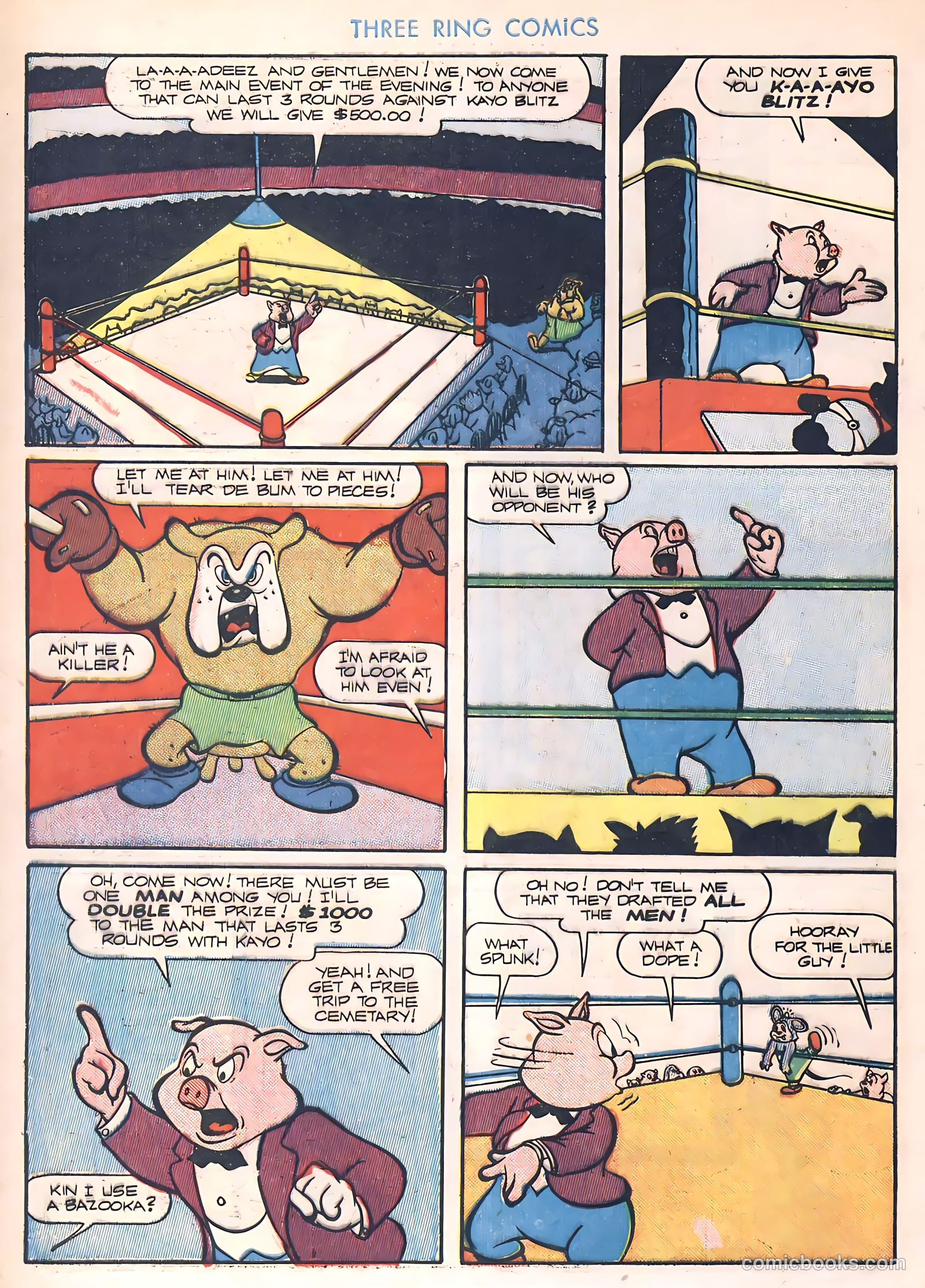 Three Ring Comics #1 (1945) — page 6 of 52
