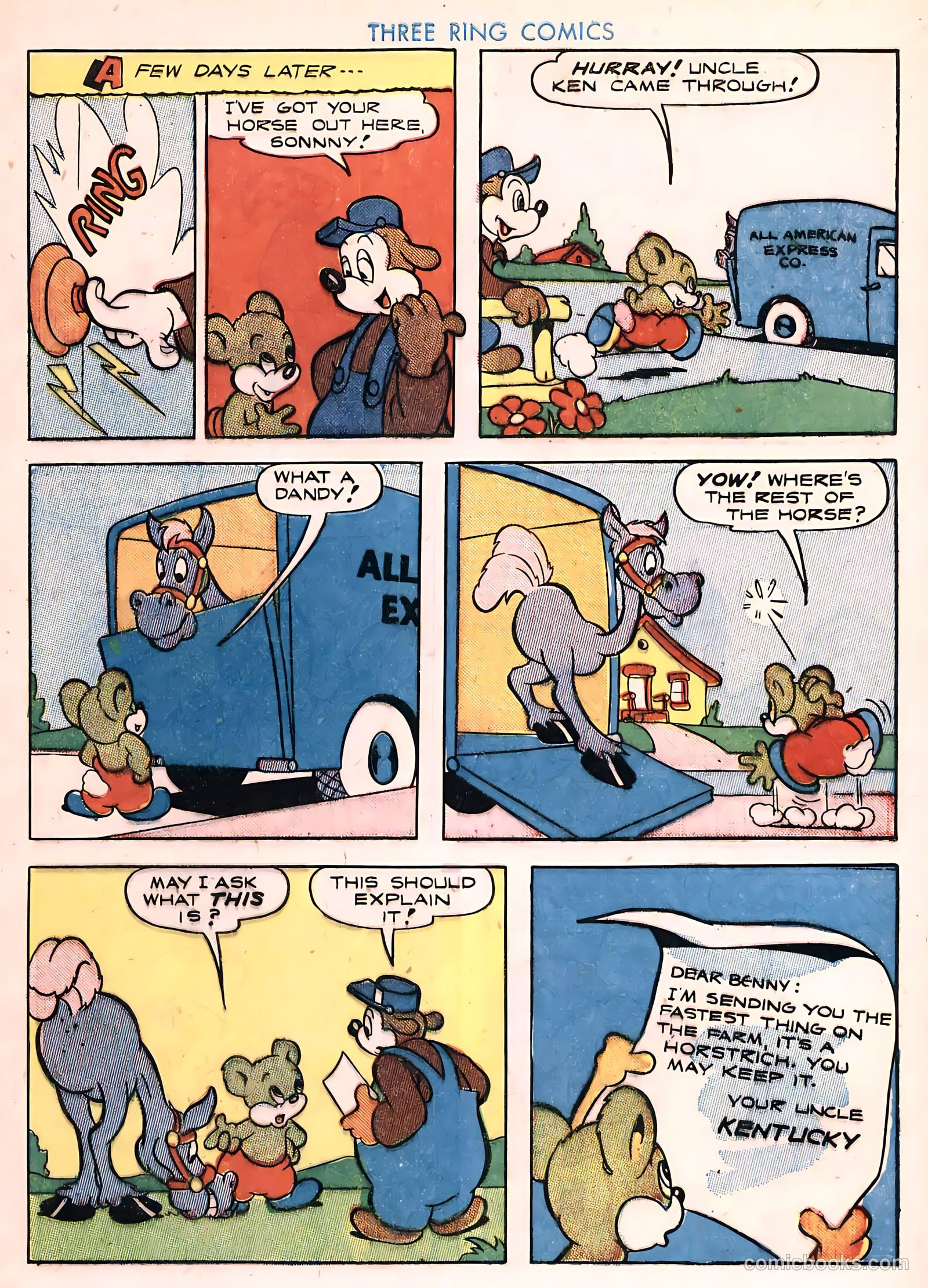 Three Ring Comics #1 (1945) — page 13 of 52
