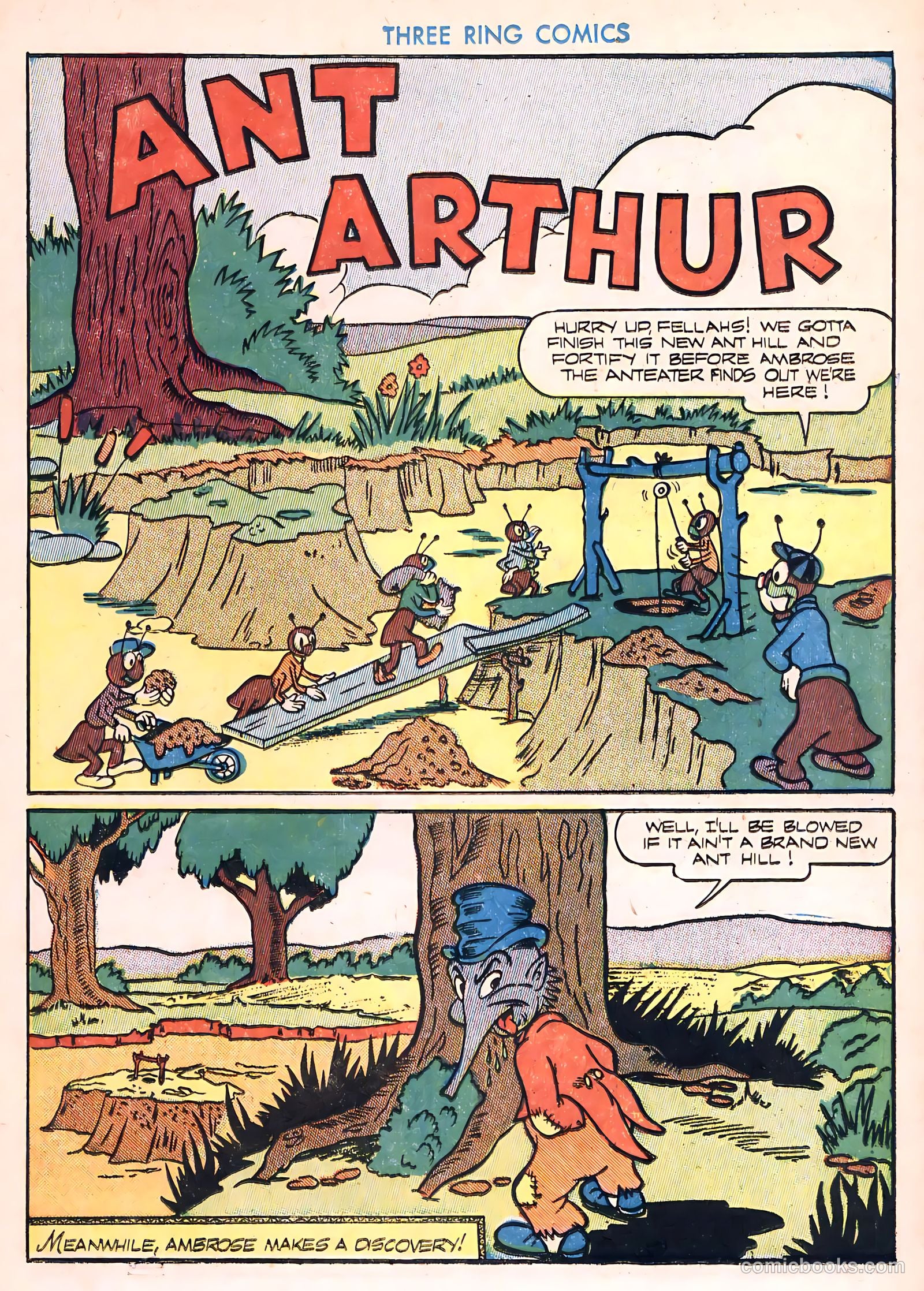 Three Ring Comics #1 (1945) — page 19 of 52