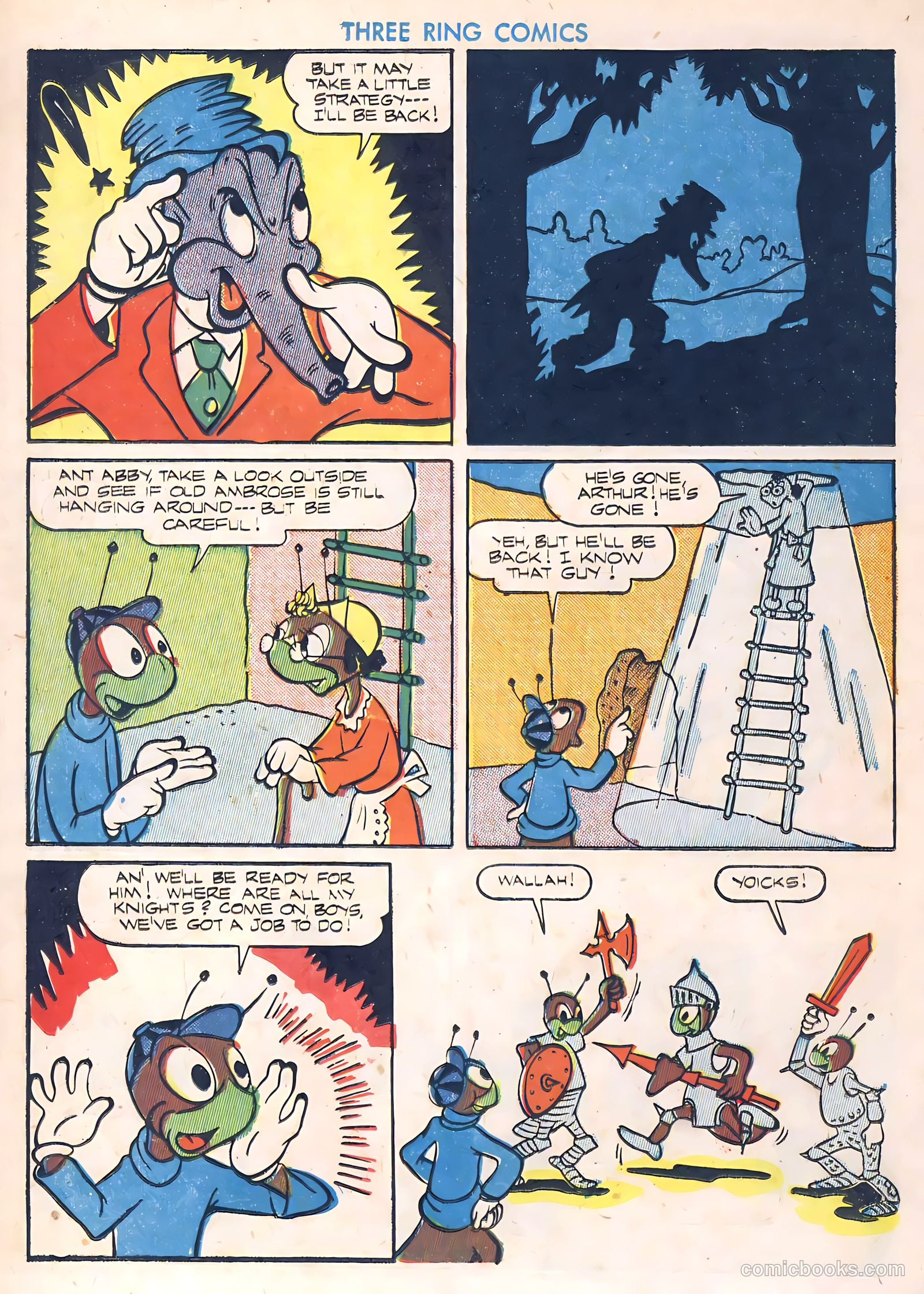 Three Ring Comics #1 (1945) — page 22 of 52