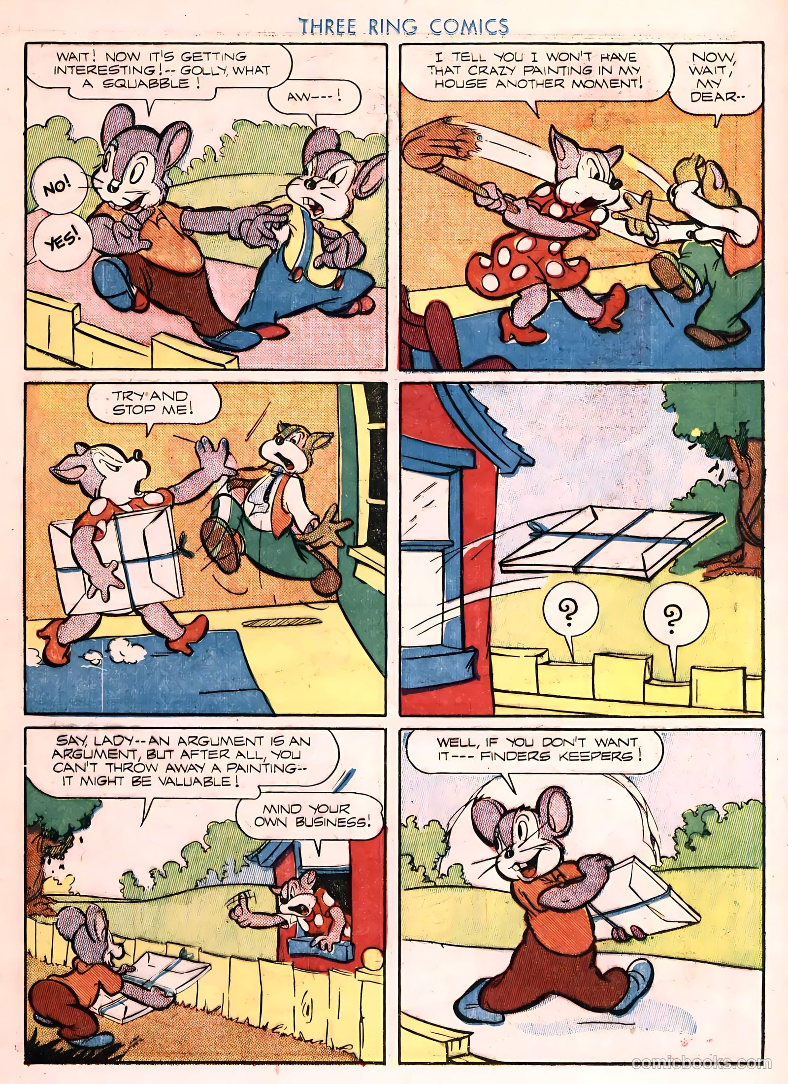 Three Ring Comics #1 (1945) — page 35 of 52