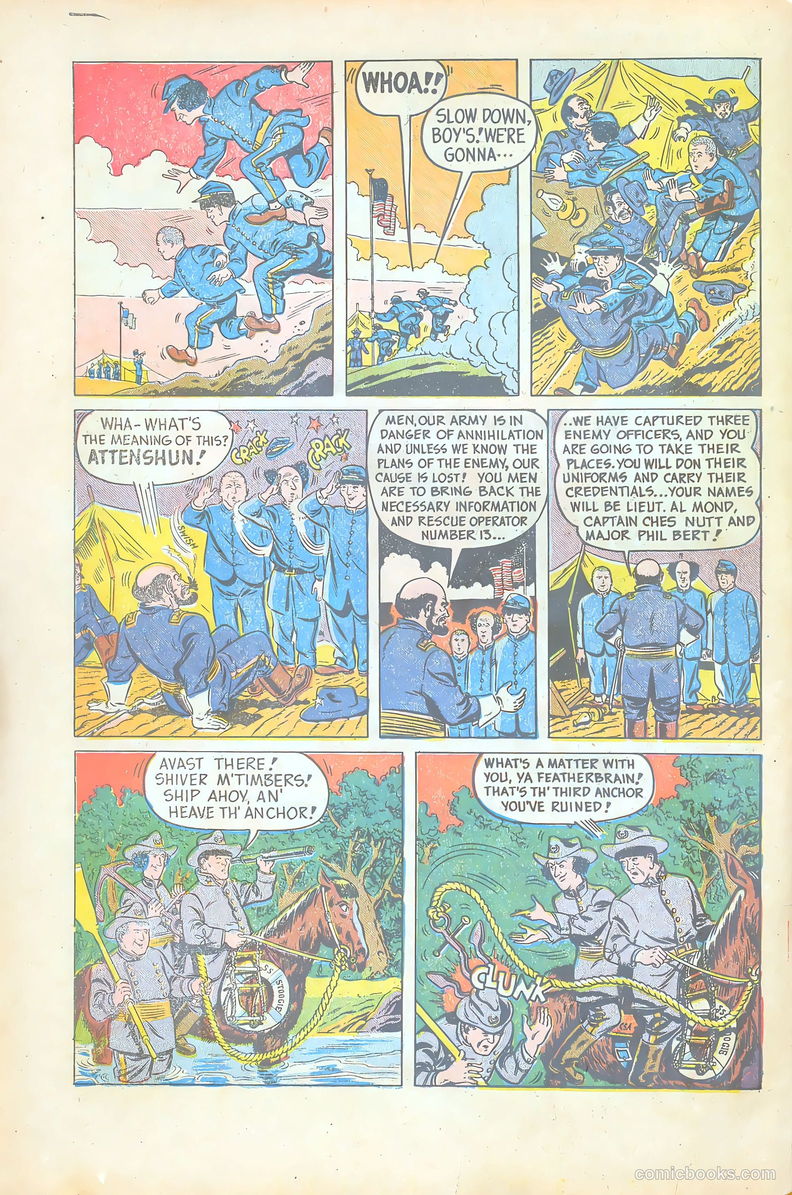 Three Stooges #1 (1949) — page 4 of 36