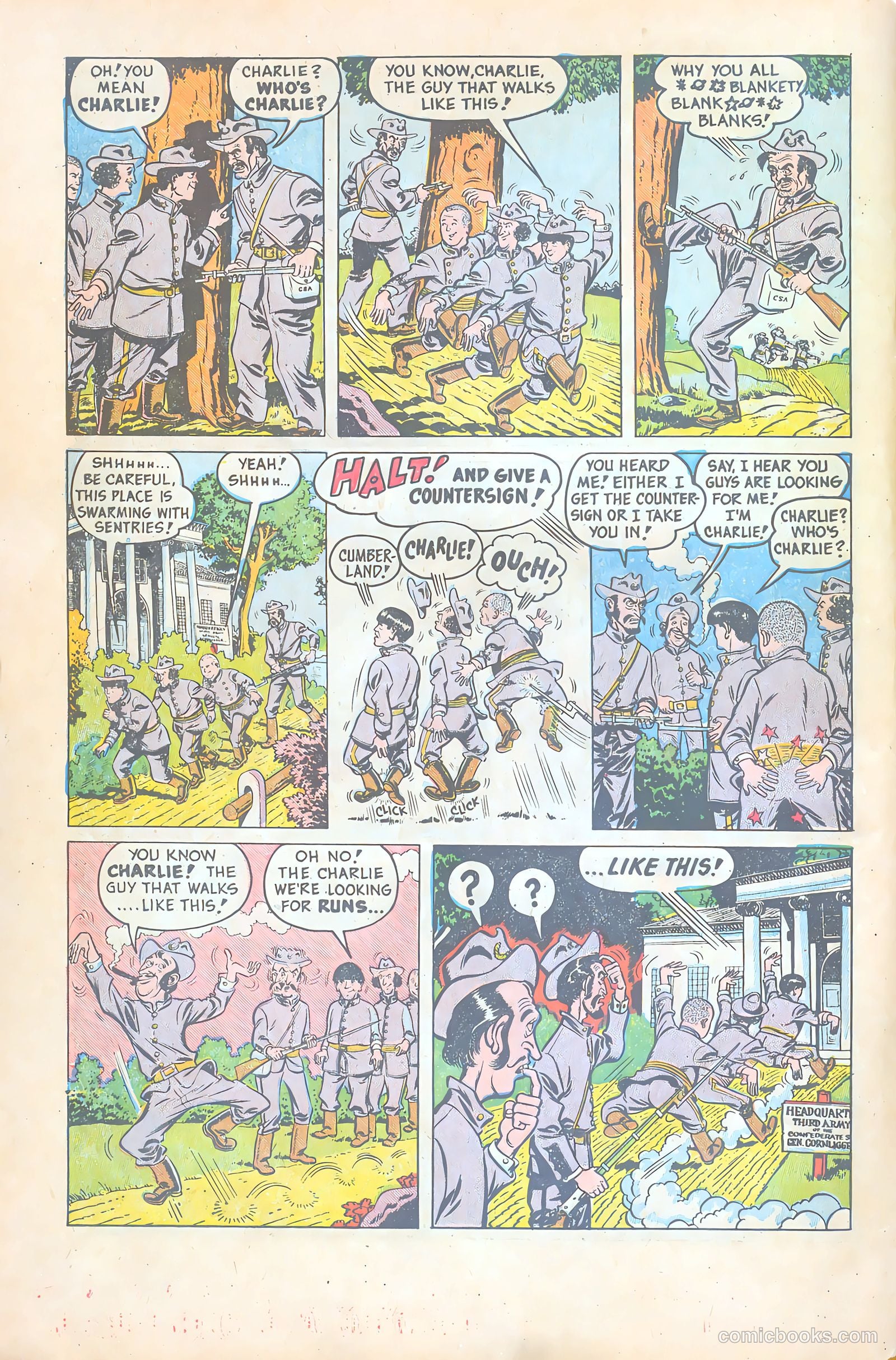 Three Stooges #1 (1949) — page 6 of 36