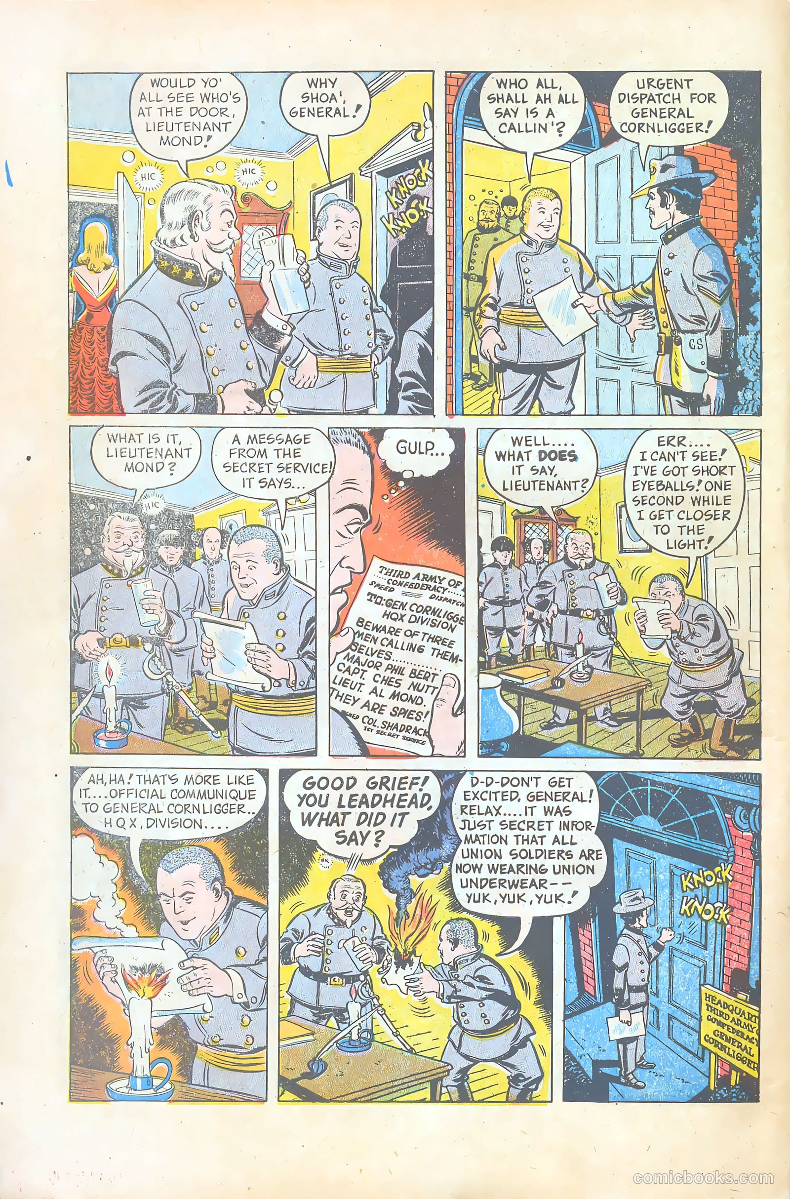 Three Stooges #1 (1949) — page 8 of 36