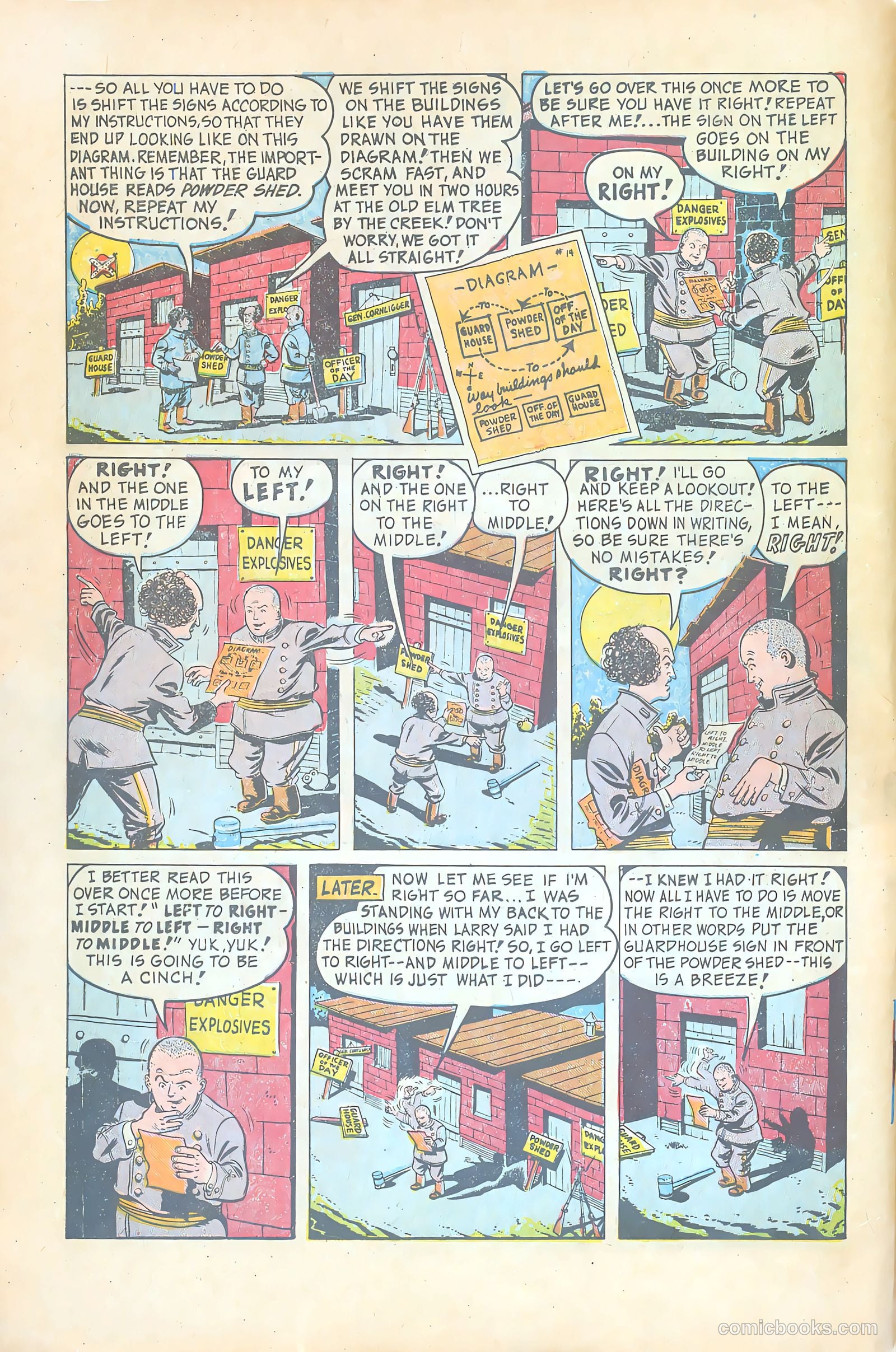Three Stooges #1 (1949) — page 10 of 36