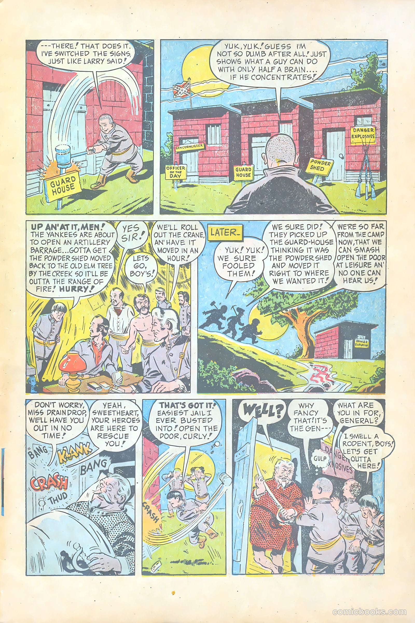 Three Stooges #1 (1949) — page 11 of 36