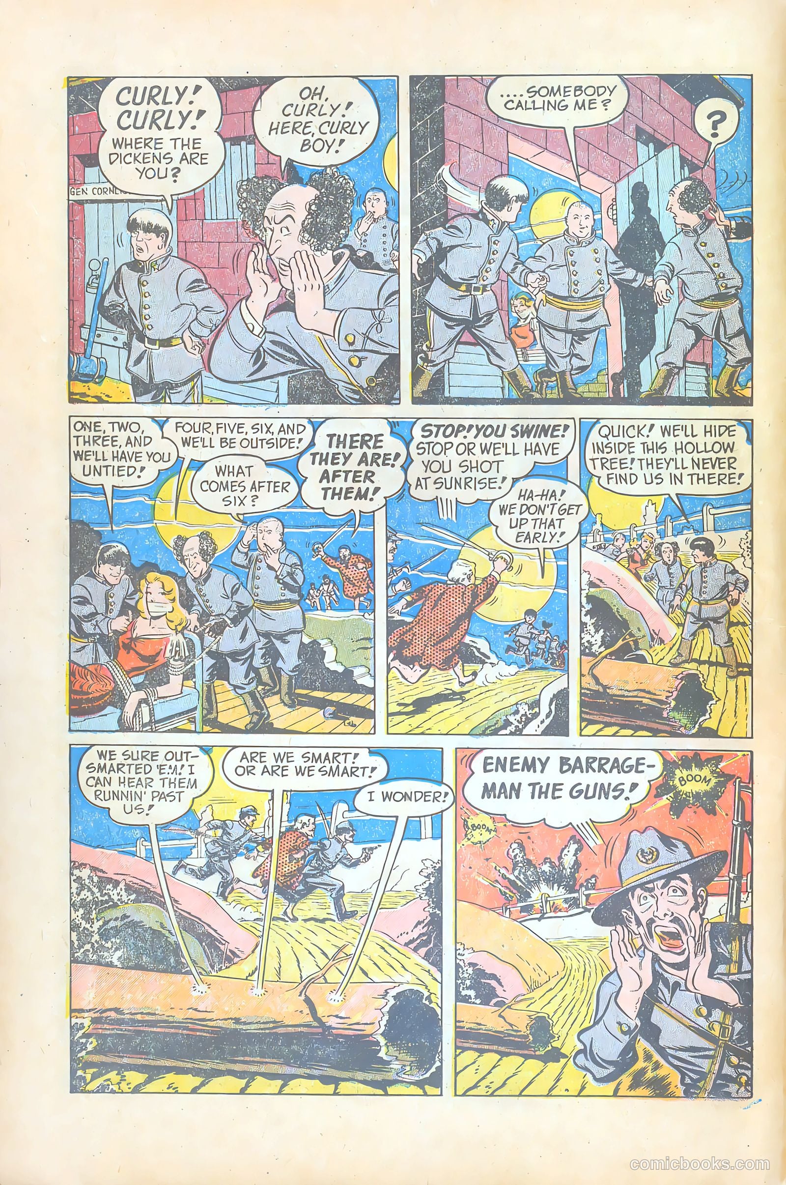 Three Stooges #1 (1949) — page 14 of 36