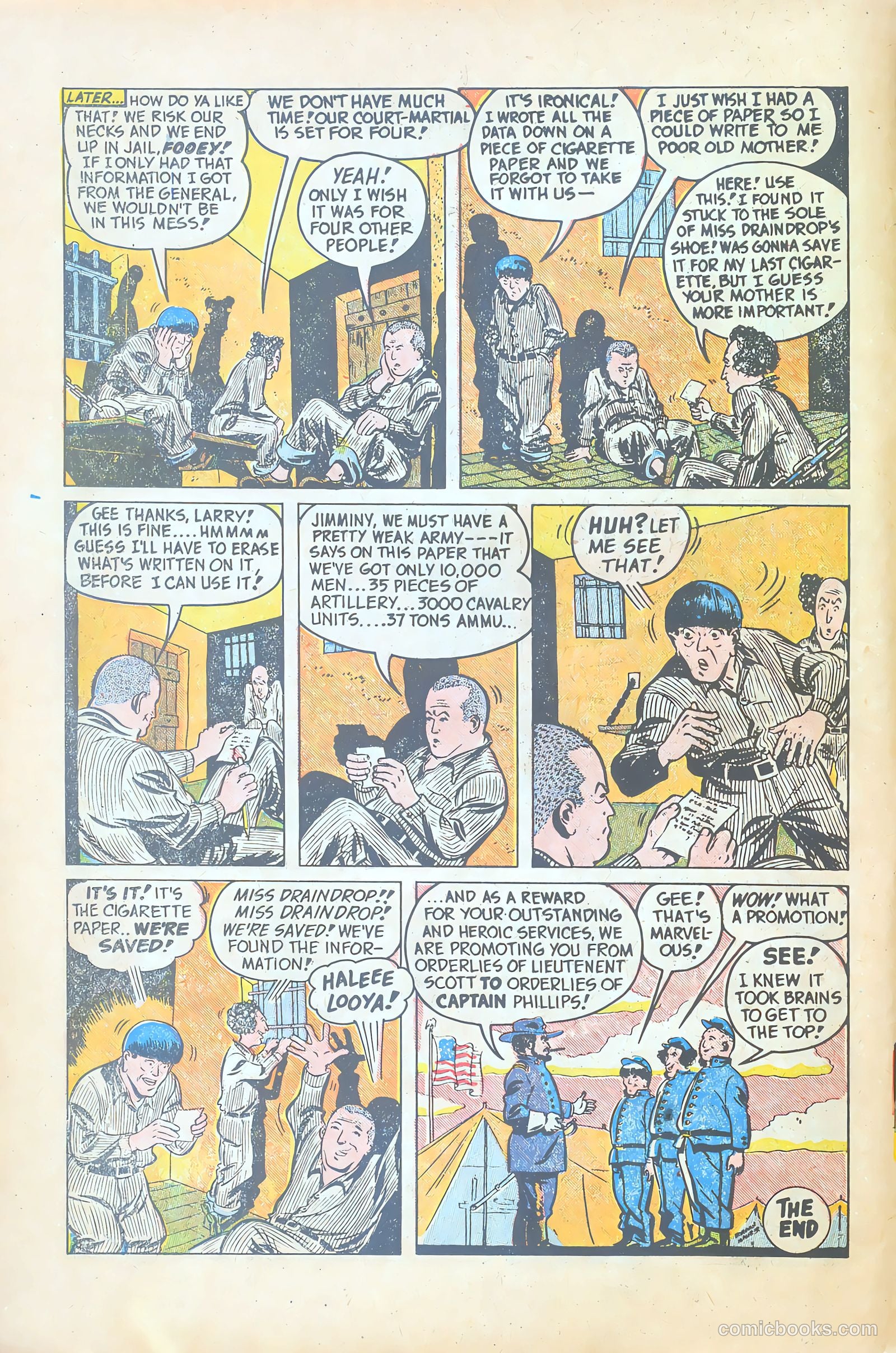 Three Stooges #1 (1949) — page 16 of 36