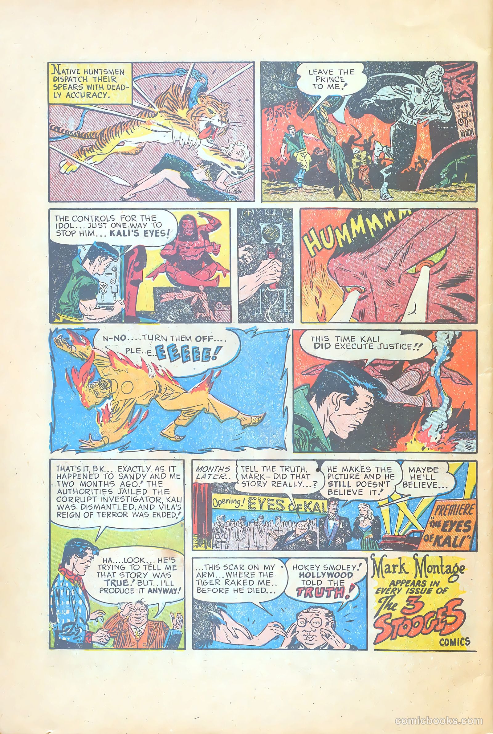 Three Stooges #1 (1949) — page 28 of 36