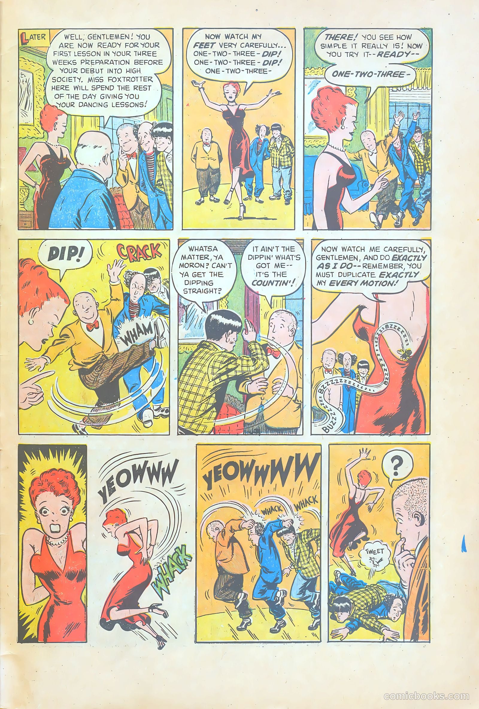 Three Stooges #1 (1949) — page 31 of 36