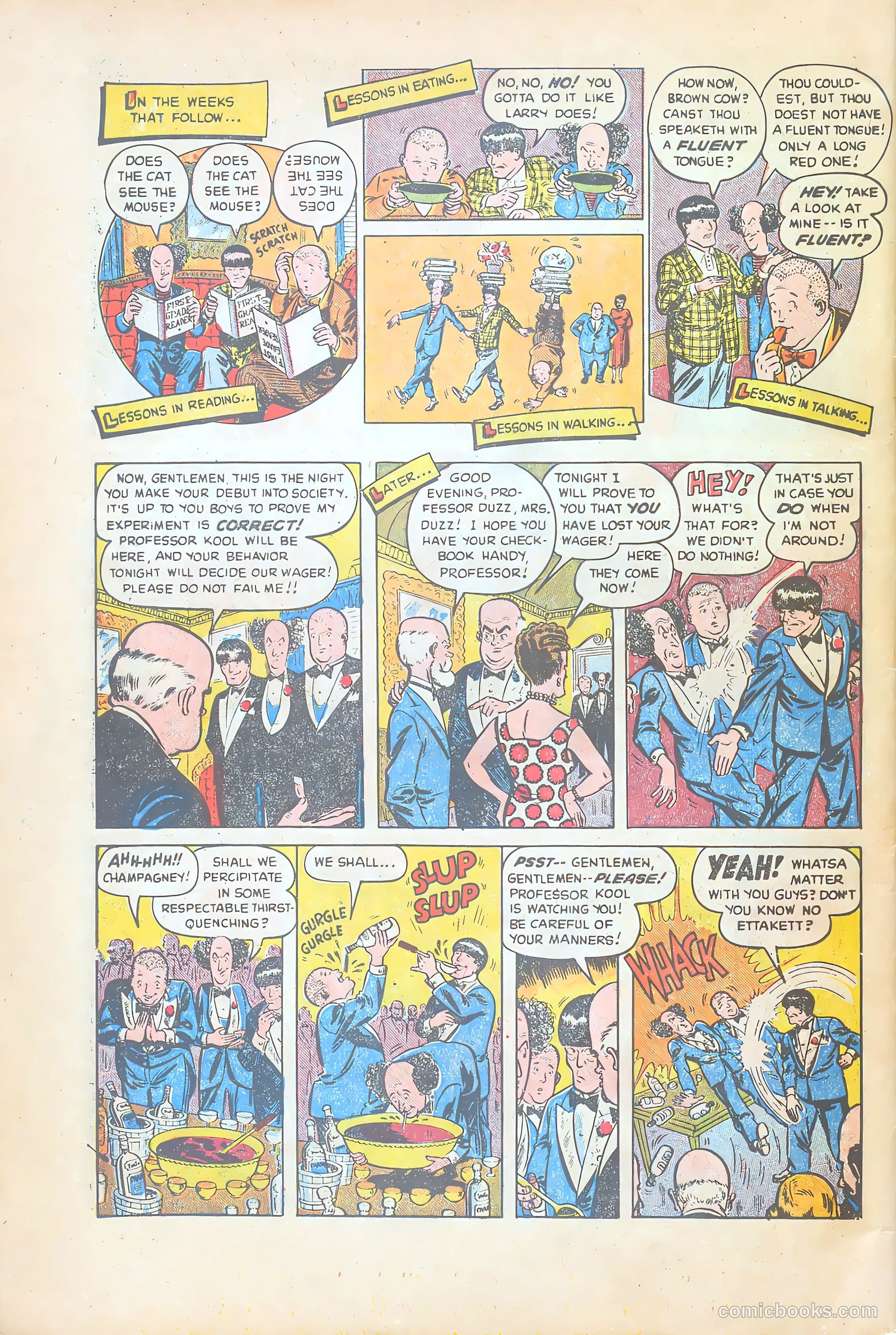 Three Stooges #1 (1949) — page 32 of 36