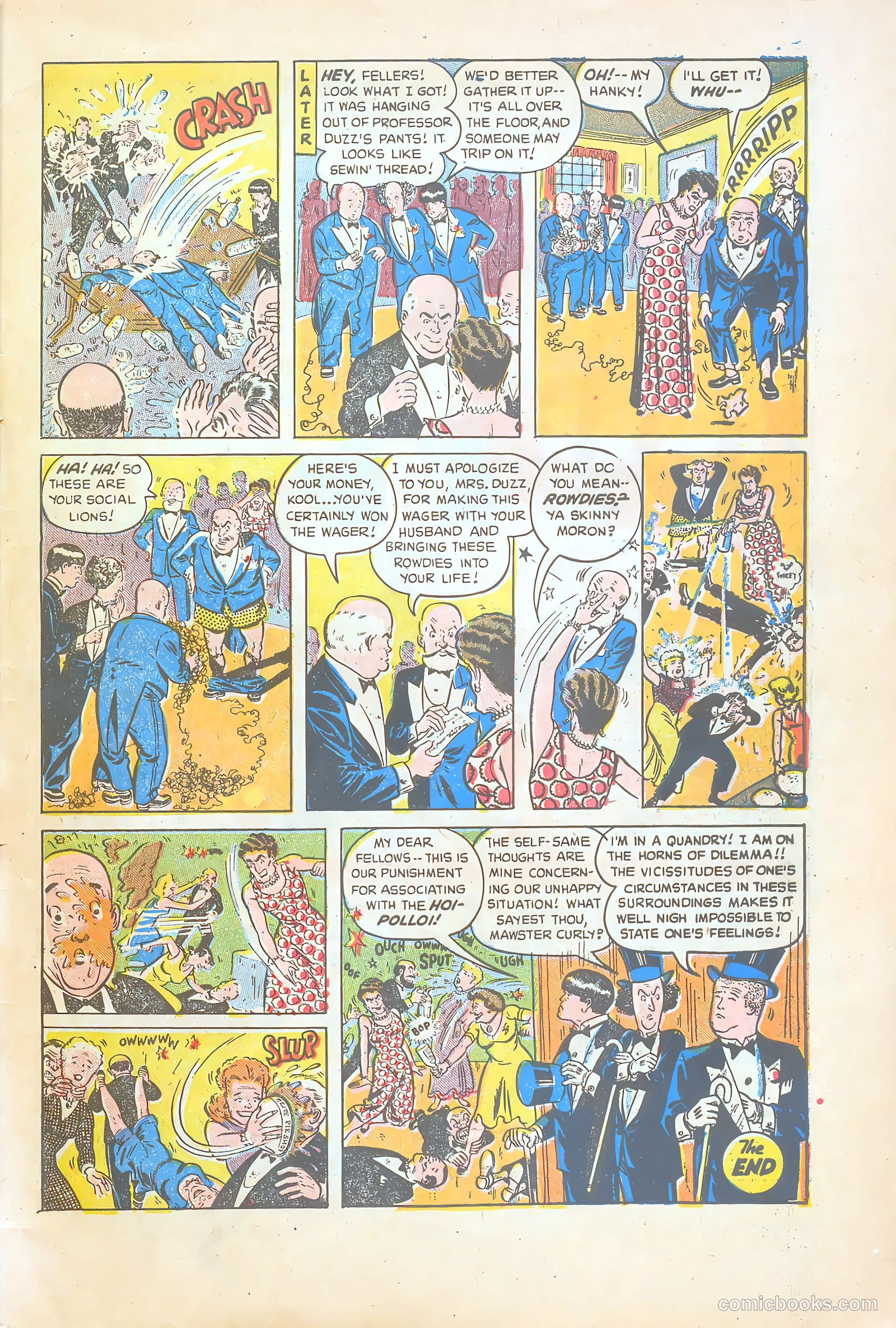 Three Stooges #1 (1949) — page 33 of 36