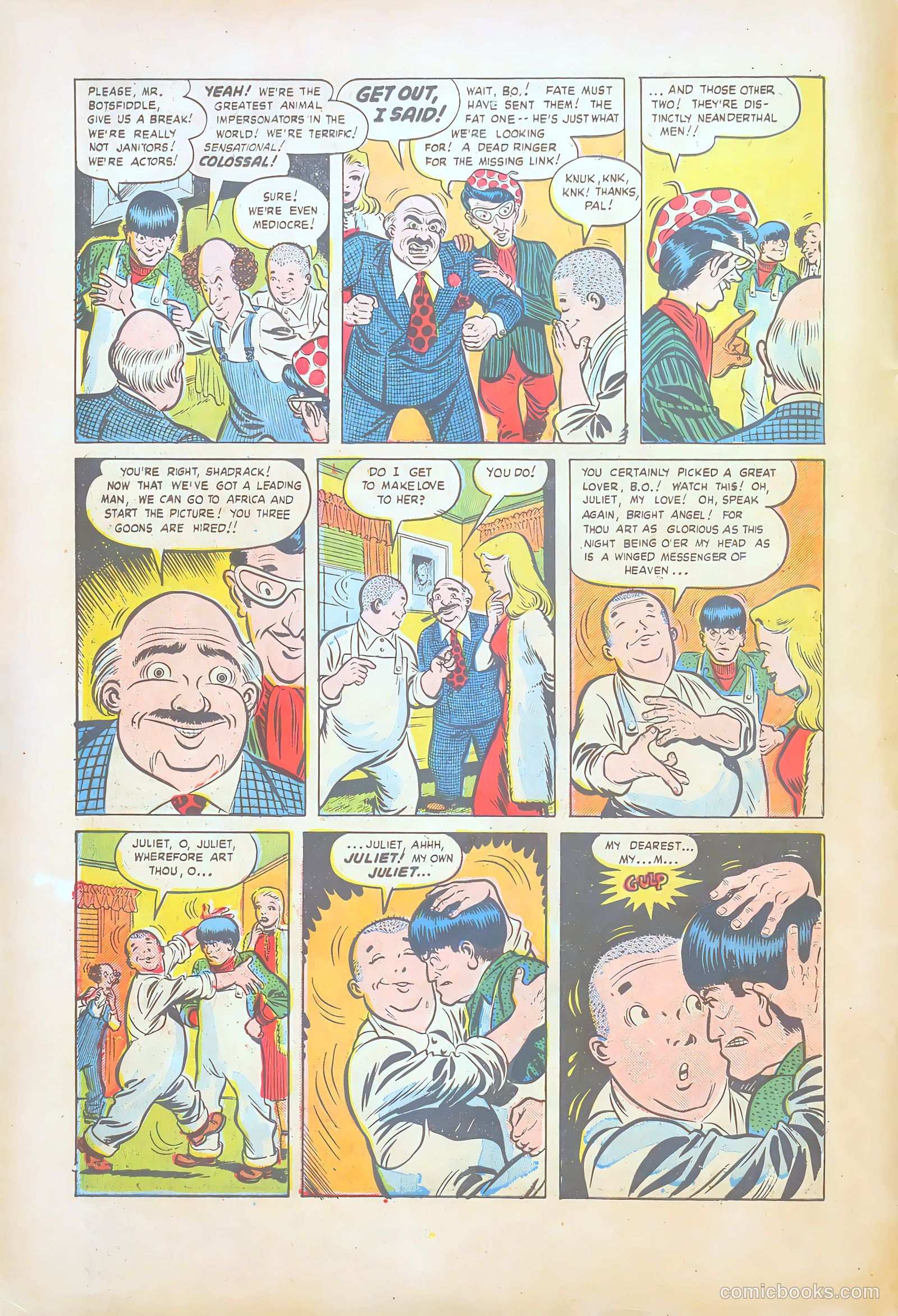 Three Stooges #2 (1949) — page 6 of 36