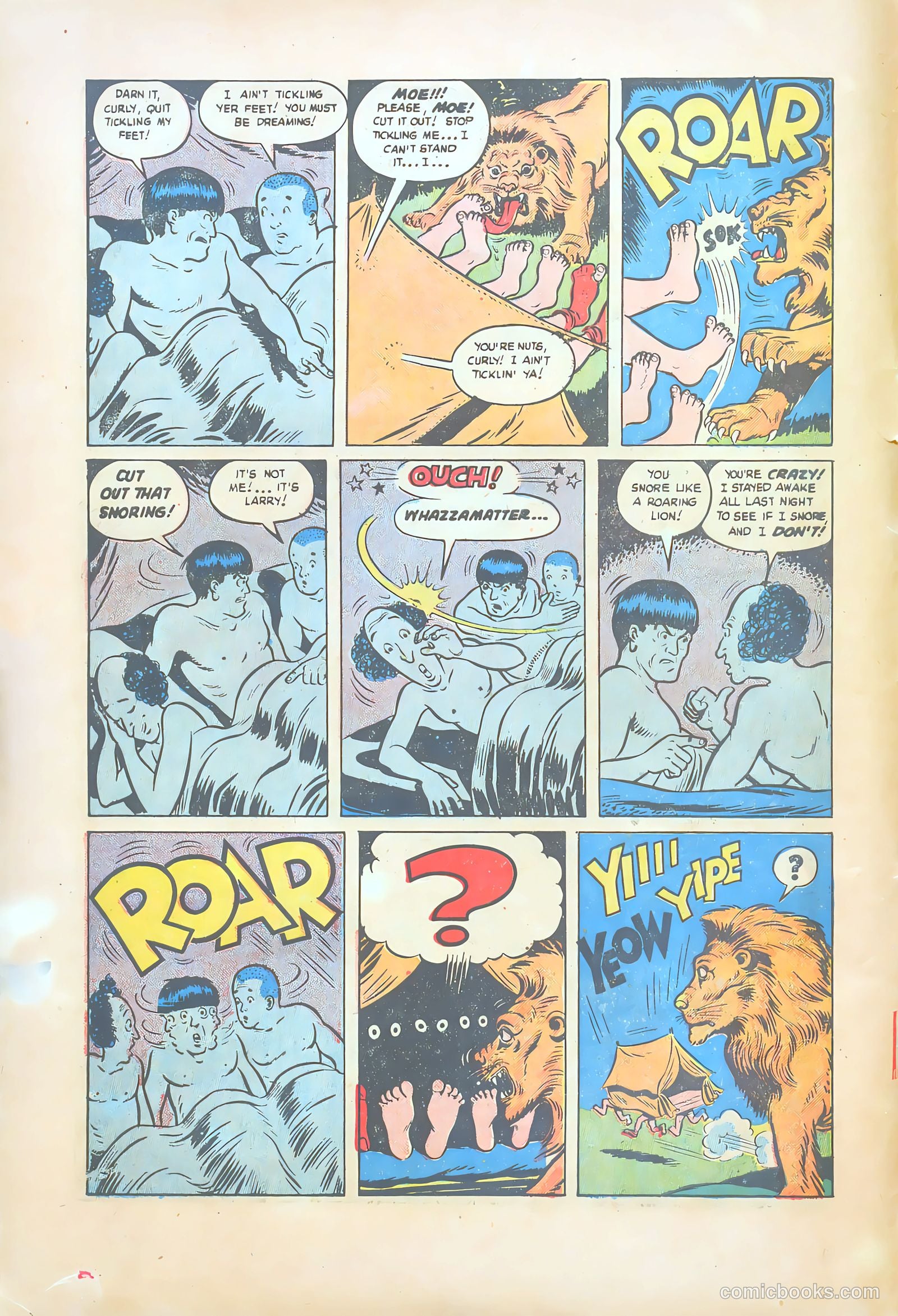 Three Stooges #2 (1949) — page 8 of 36