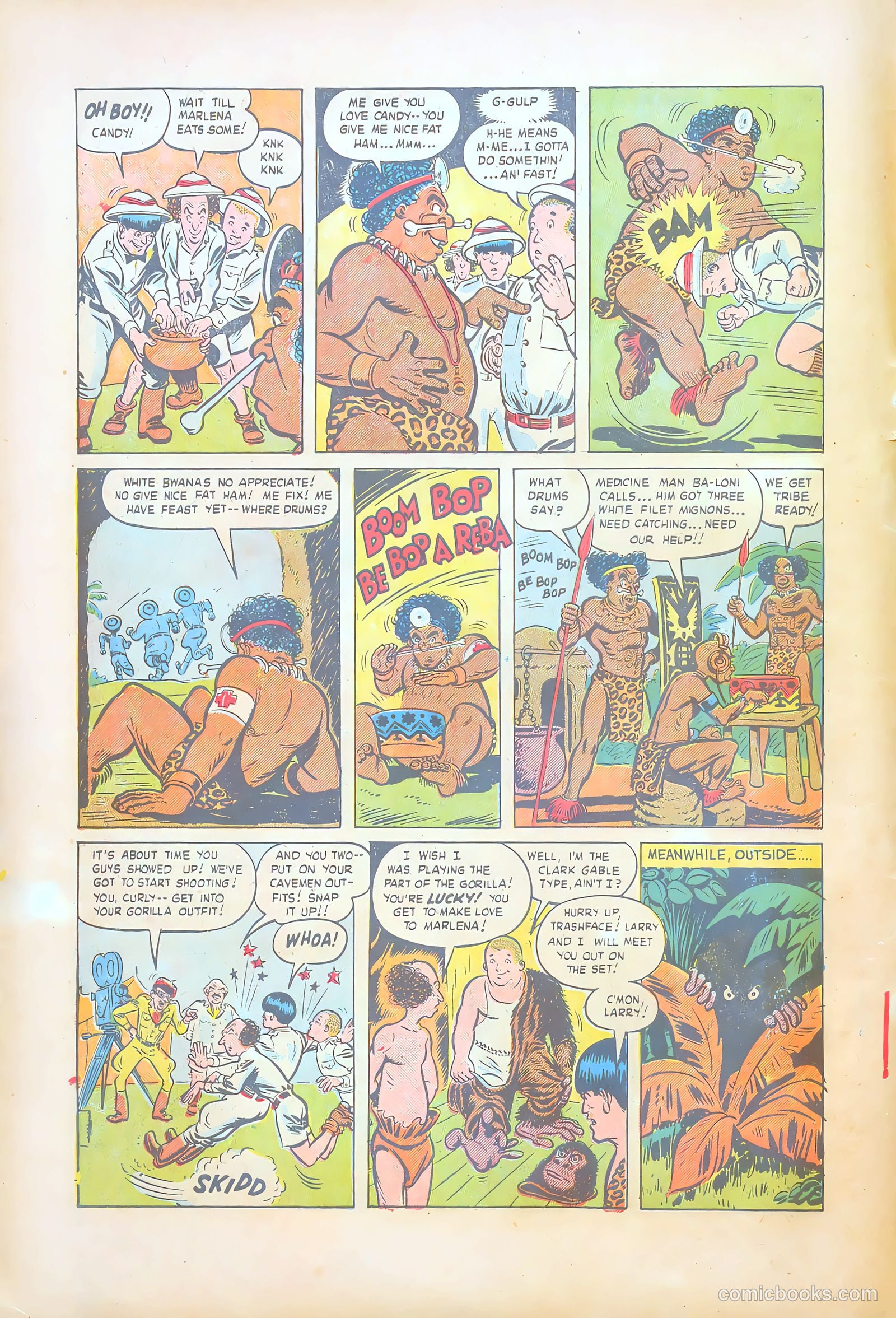 Three Stooges #2 (1949) — page 10 of 36