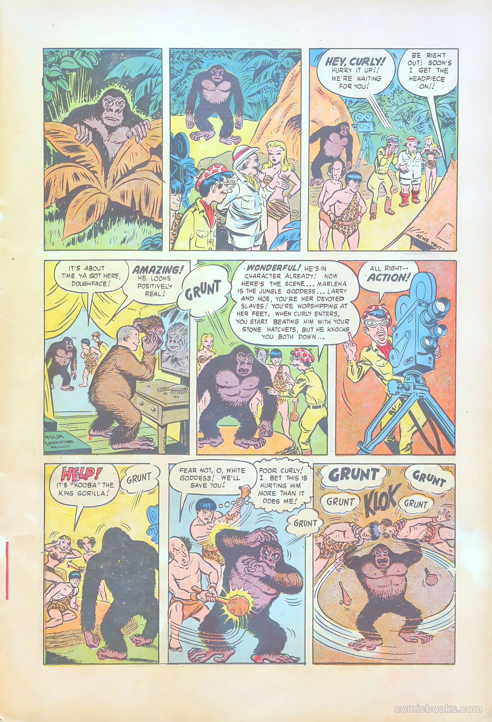 Three Stooges #2 (1949) — page 11 of 36
