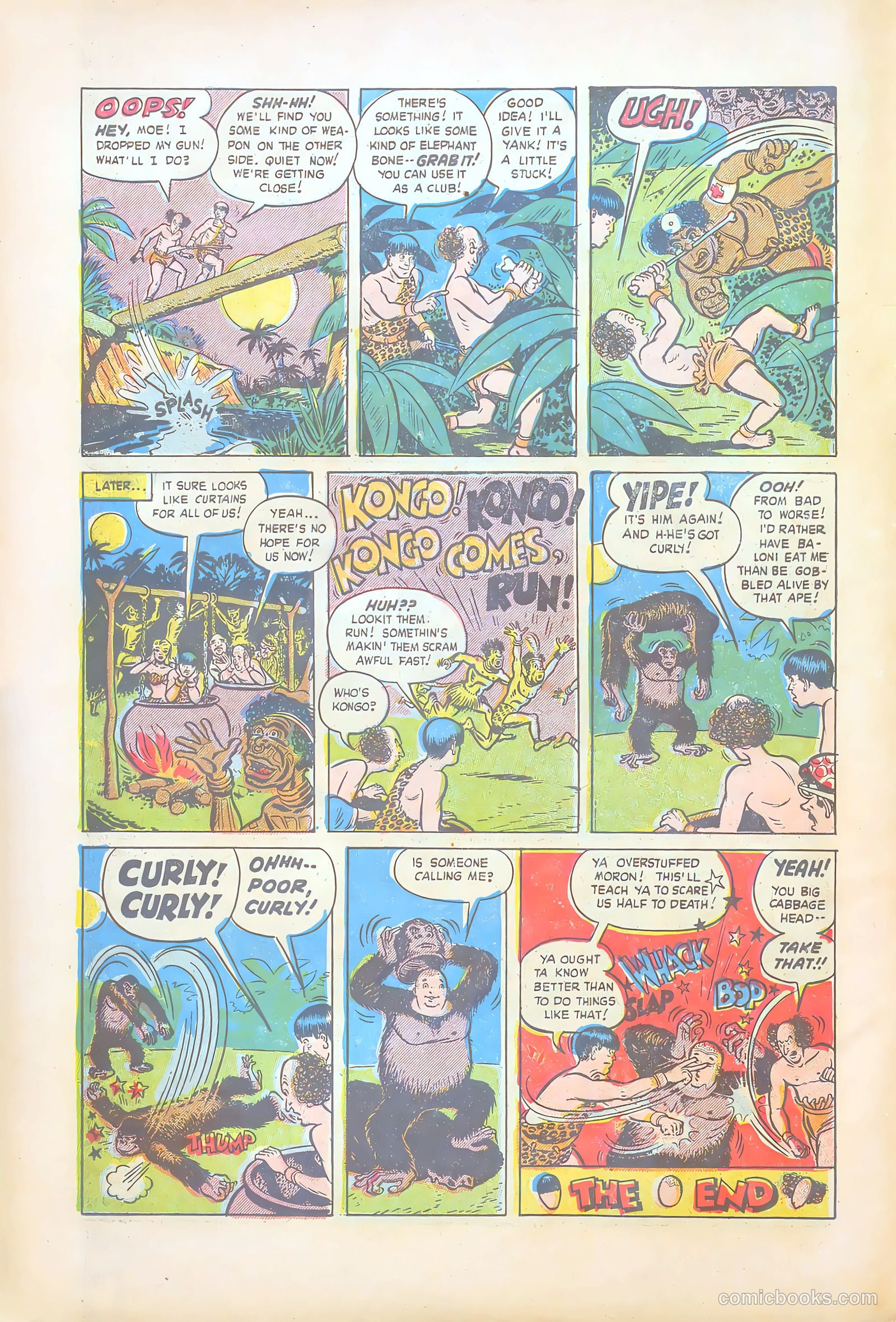 Three Stooges #2 (1949) — page 18 of 36