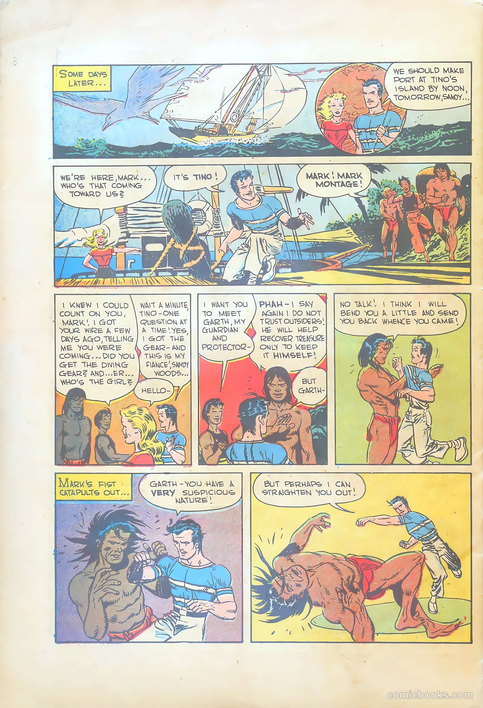 Three Stooges #2 (1949) — page 28 of 36