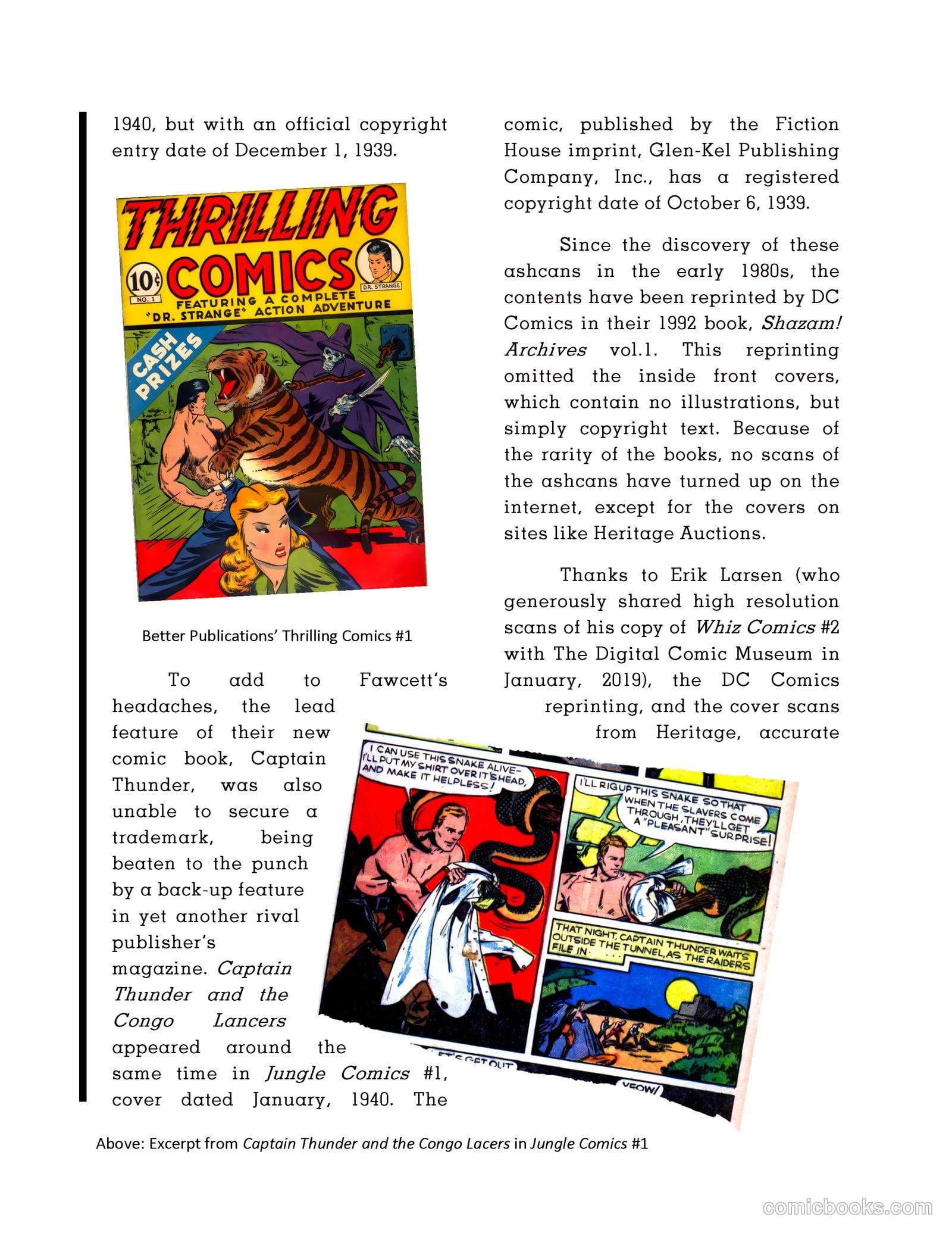 Thrill Comics #1 (1940) — page 3 of 29