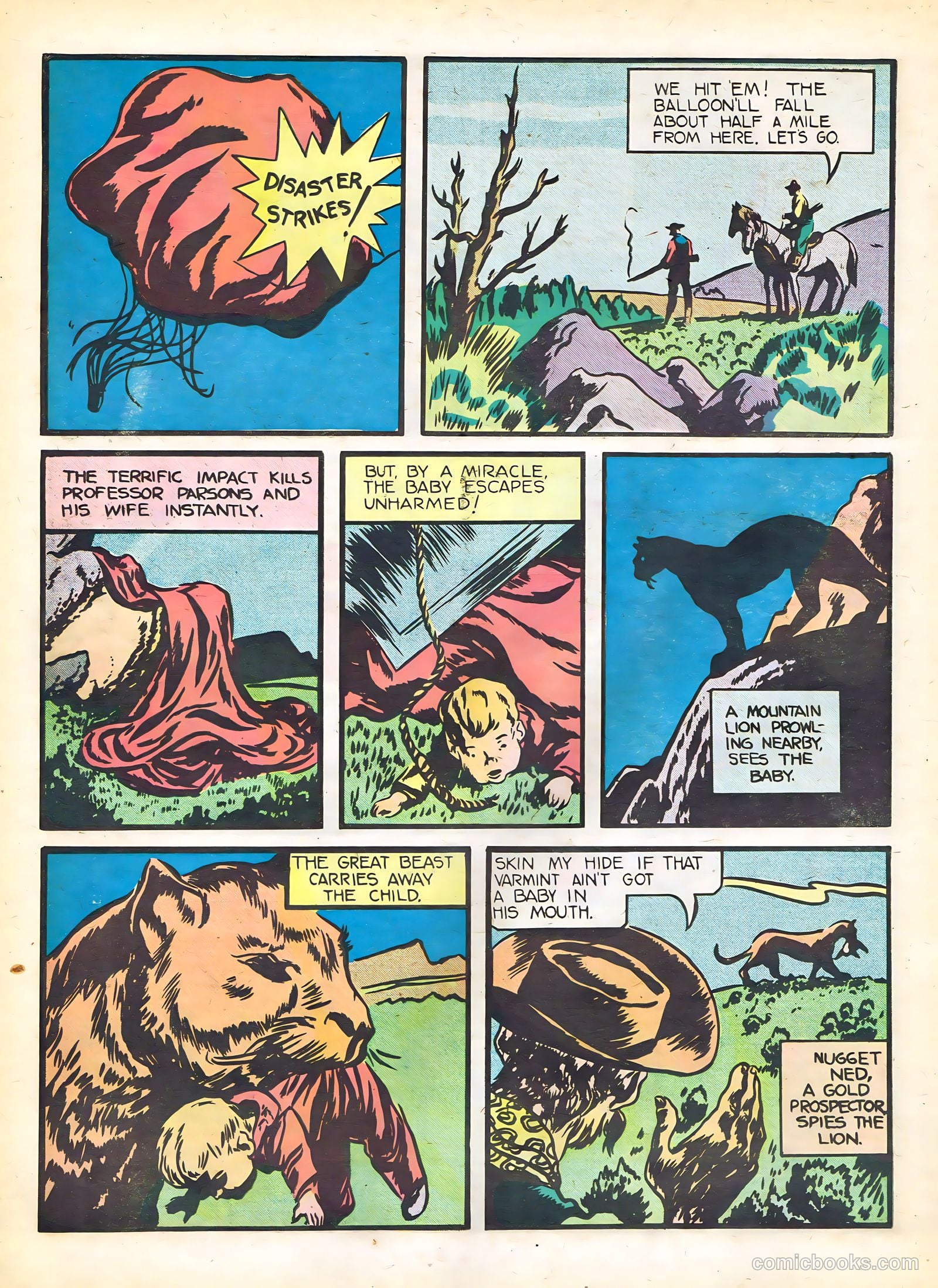 Thrill Comics #1 (1940) — page 22 of 29