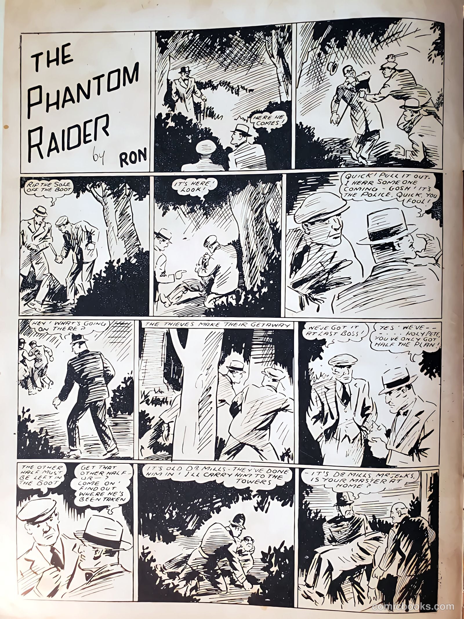 Thrill Comics #27 — page 2 of 16