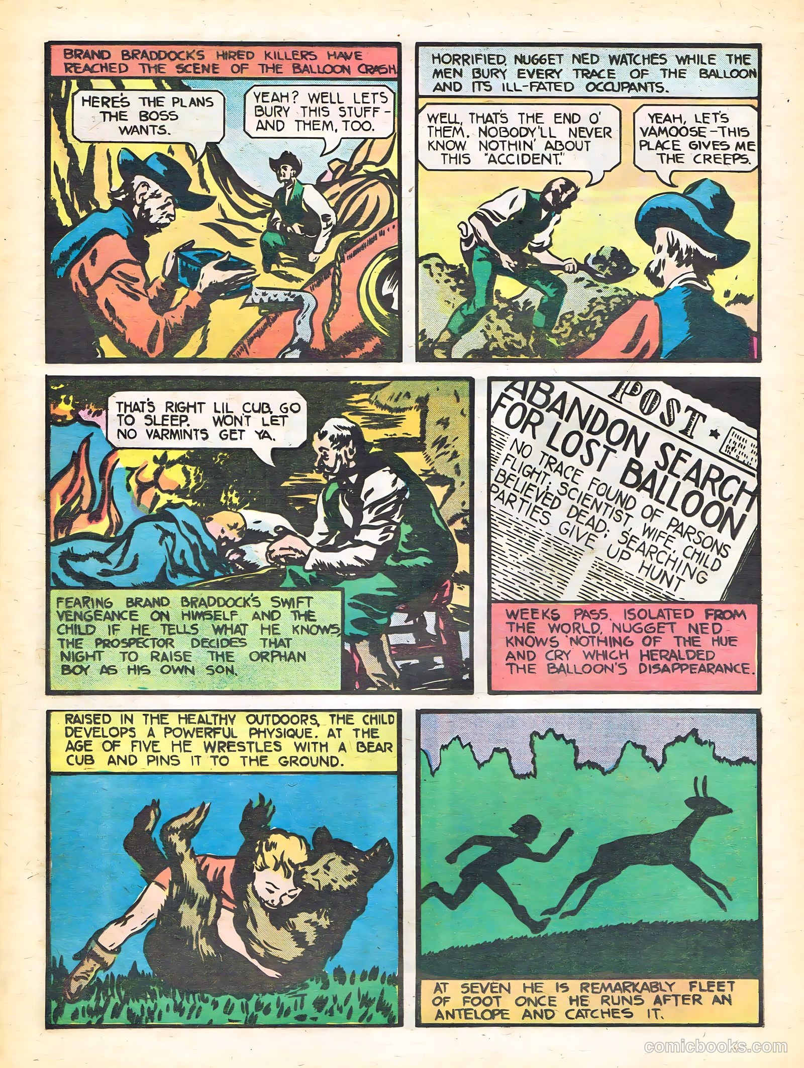 Thrill Comics [ashcan] #1 (1940) — page 24 of 29