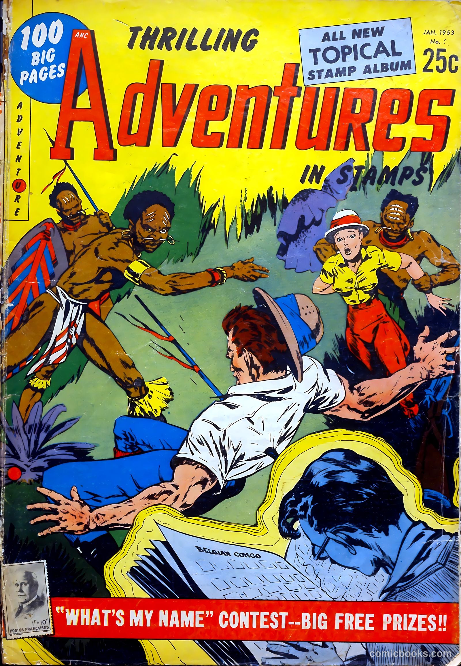 Thrilling Adventures in Stamps Comics #8