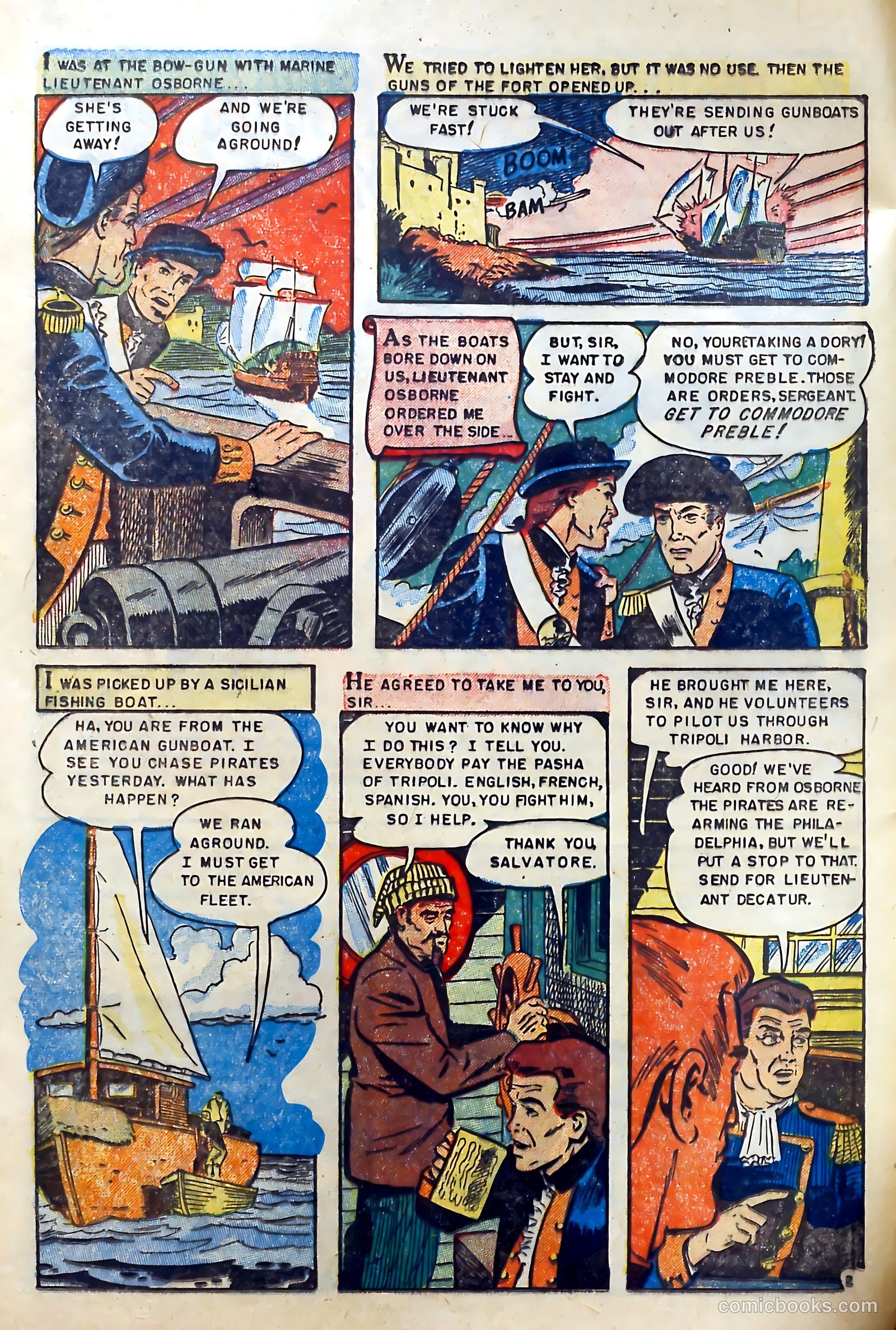 Thrilling Adventures in Stamps Comics #8 (1953) — page 4 of 55