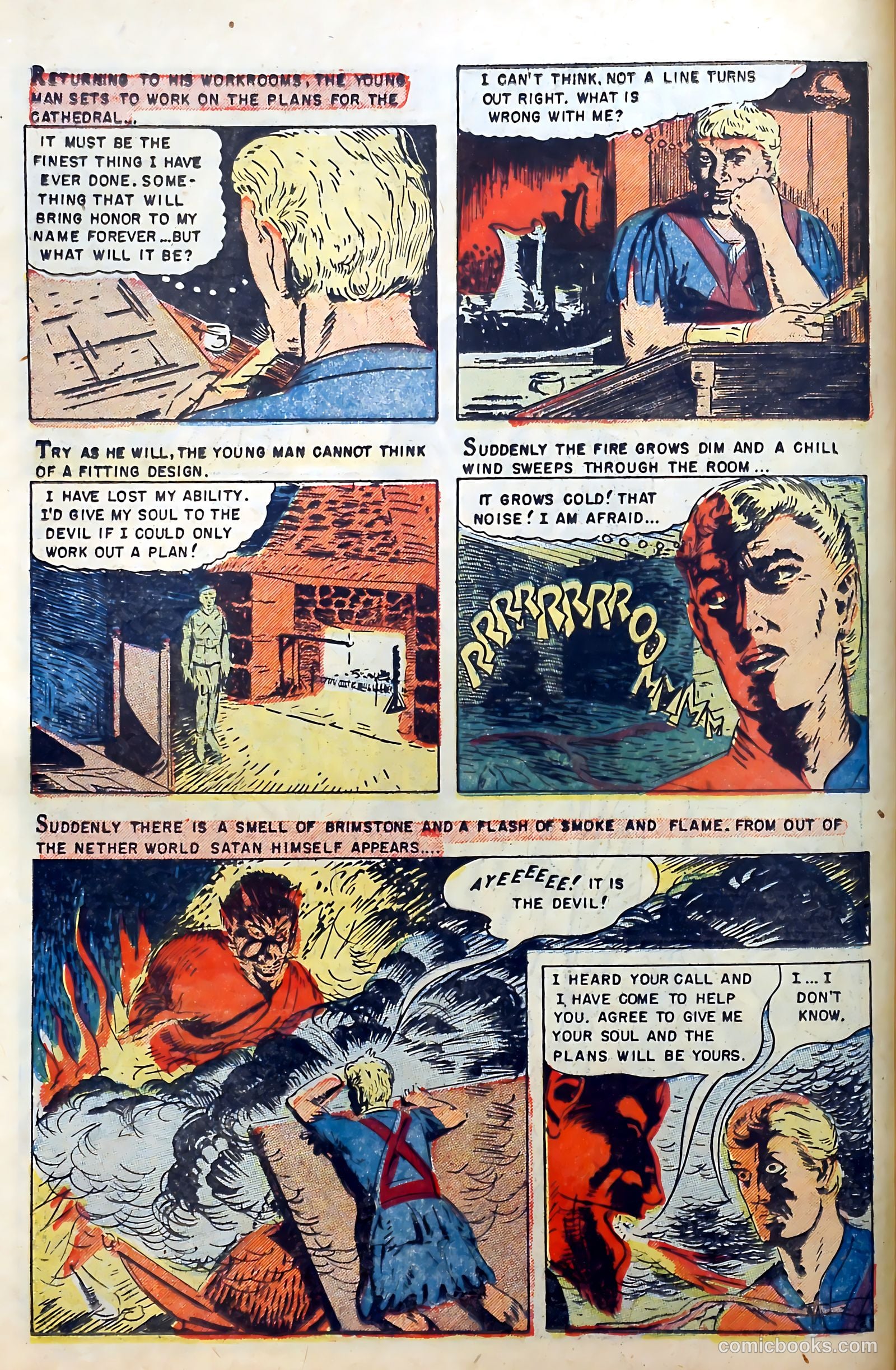 Thrilling Adventures in Stamps Comics #8 (1953) — page 8 of 55