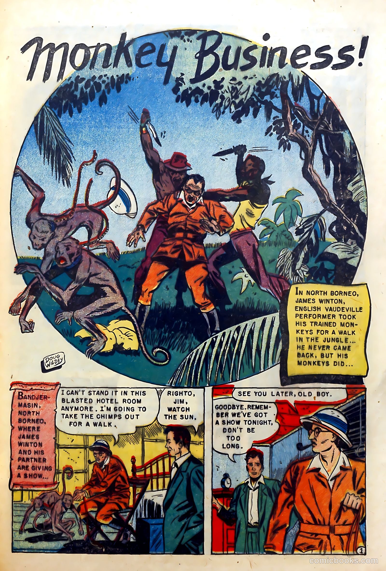 Thrilling Adventures in Stamps Comics #8 (1953) — page 11 of 55