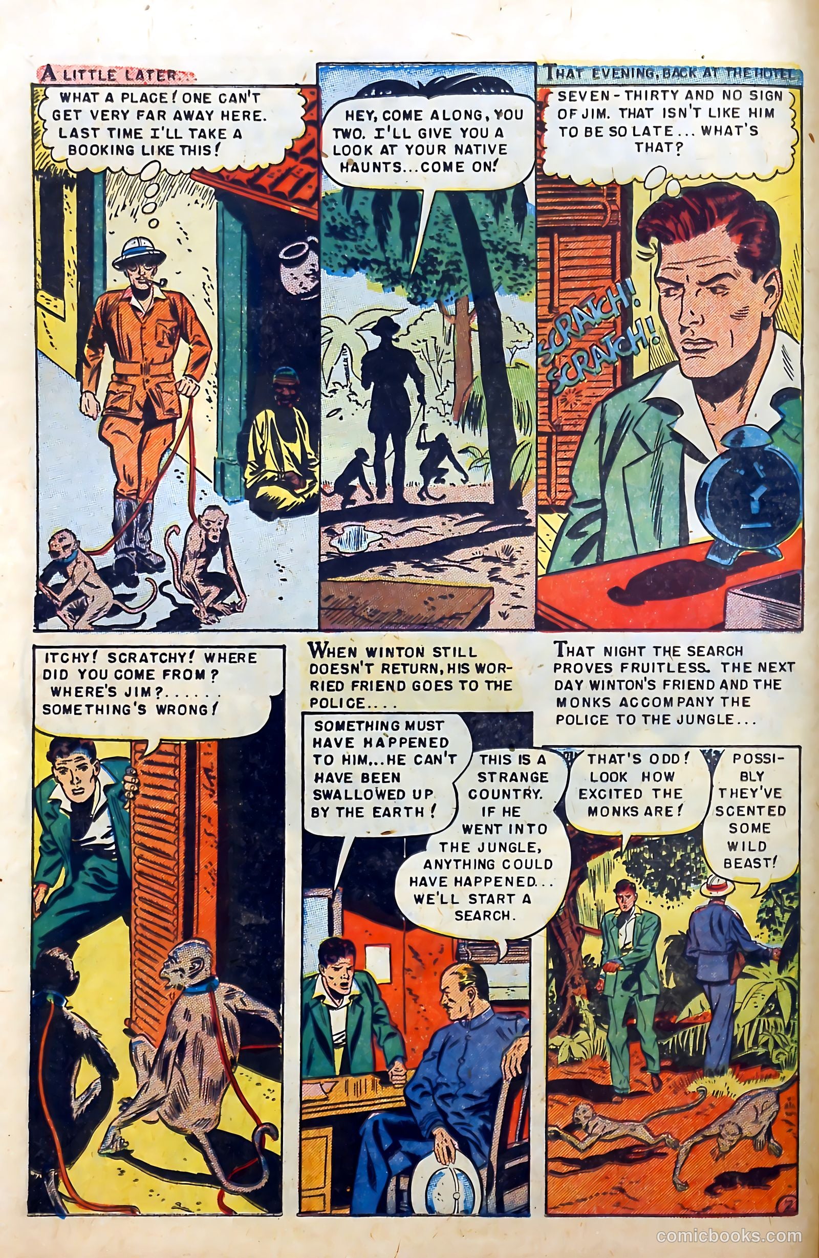 Thrilling Adventures in Stamps Comics #8 (1953) — page 12 of 55