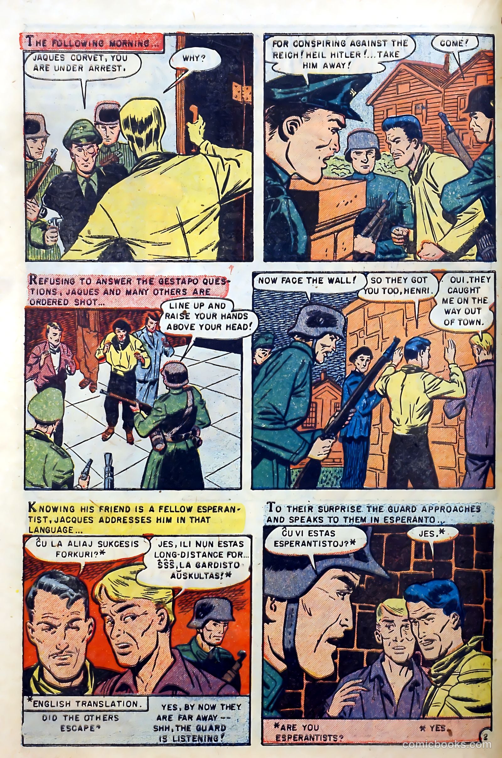 Thrilling Adventures in Stamps Comics #8 (1953) — page 20 of 55