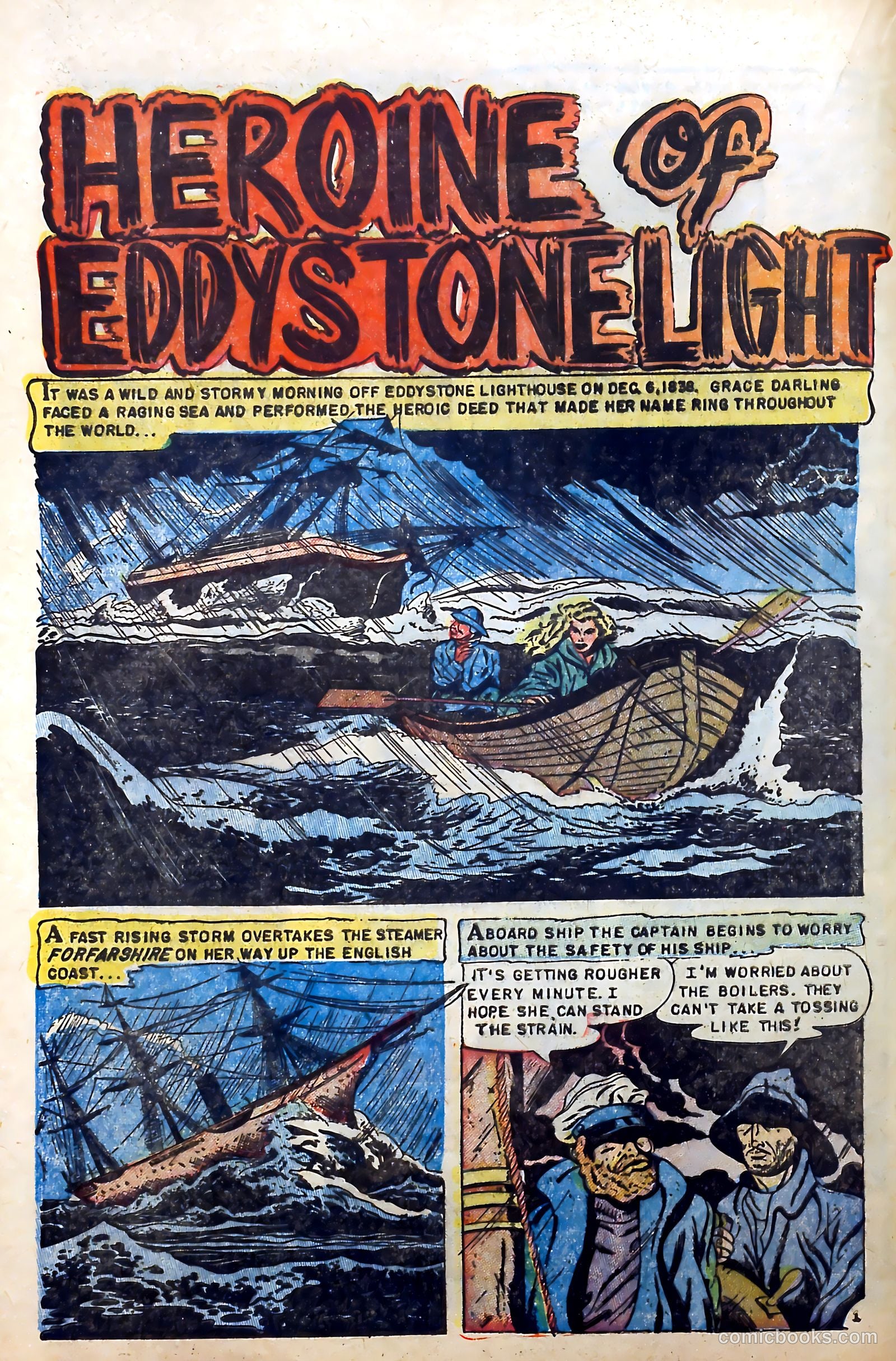 Thrilling Adventures in Stamps Comics #8 (1953) — page 22 of 55
