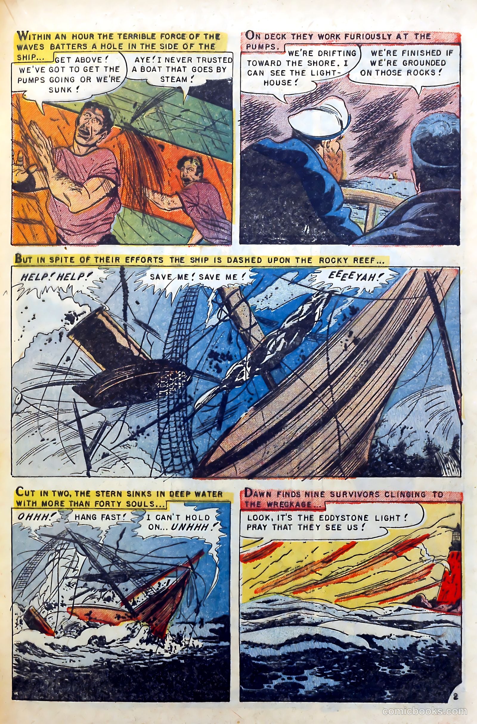 Thrilling Adventures in Stamps Comics #8 (1953) — page 23 of 55