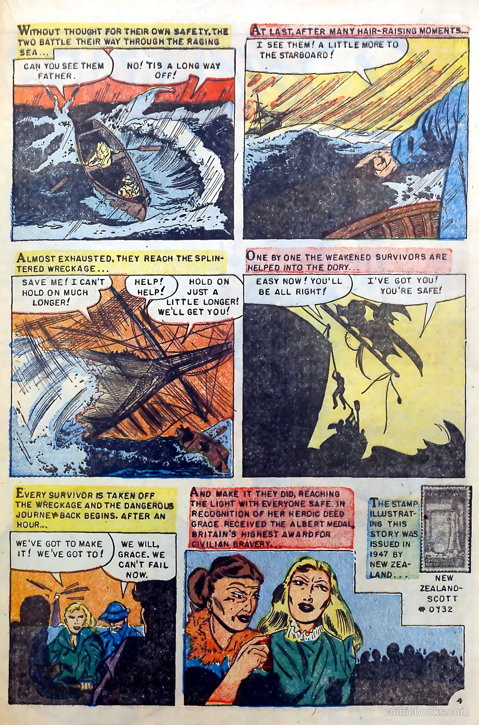 Thrilling Adventures in Stamps Comics #8 (1953) — page 25 of 55
