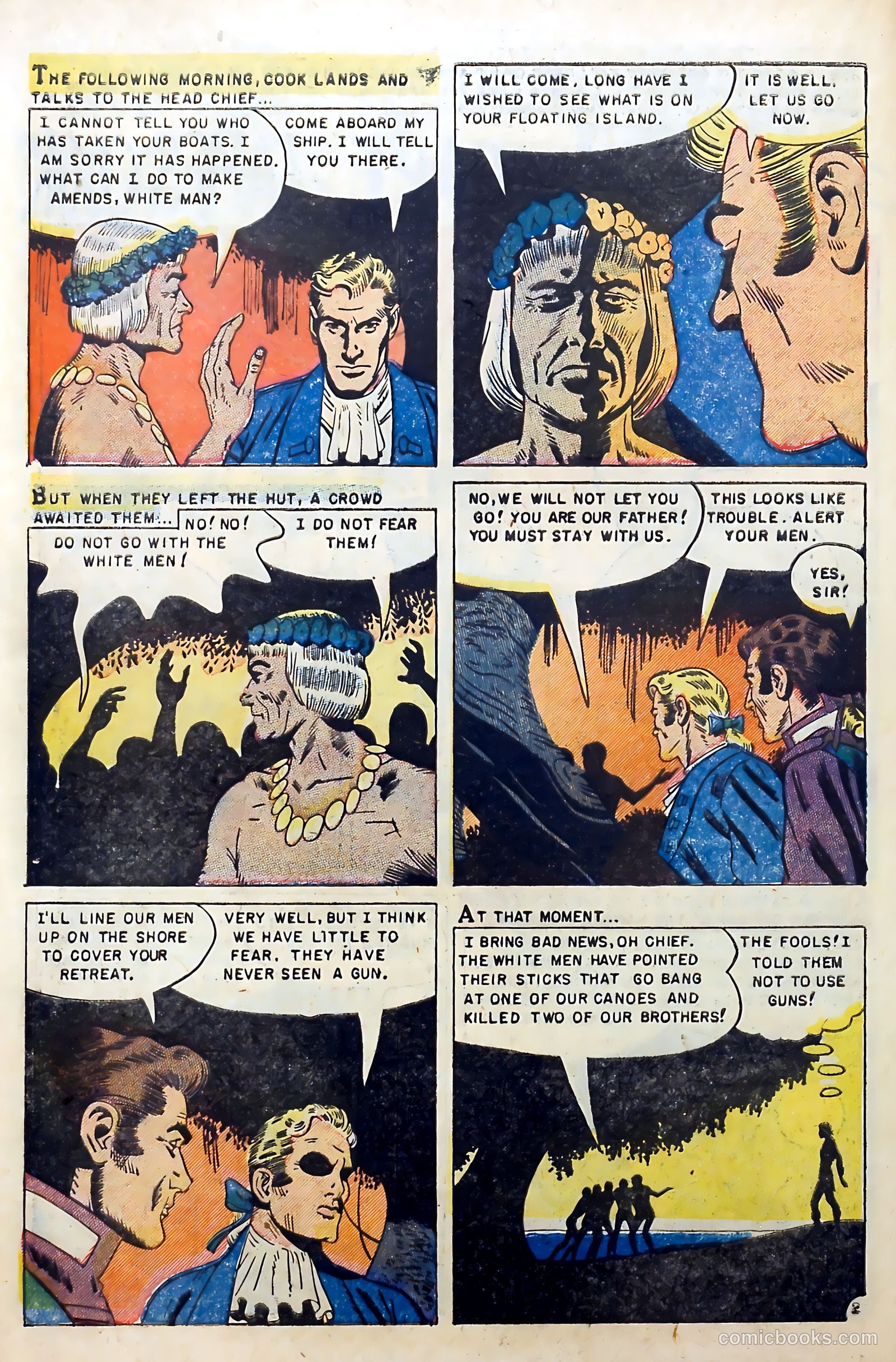 Thrilling Adventures in Stamps Comics #8 (1953) — page 31 of 55