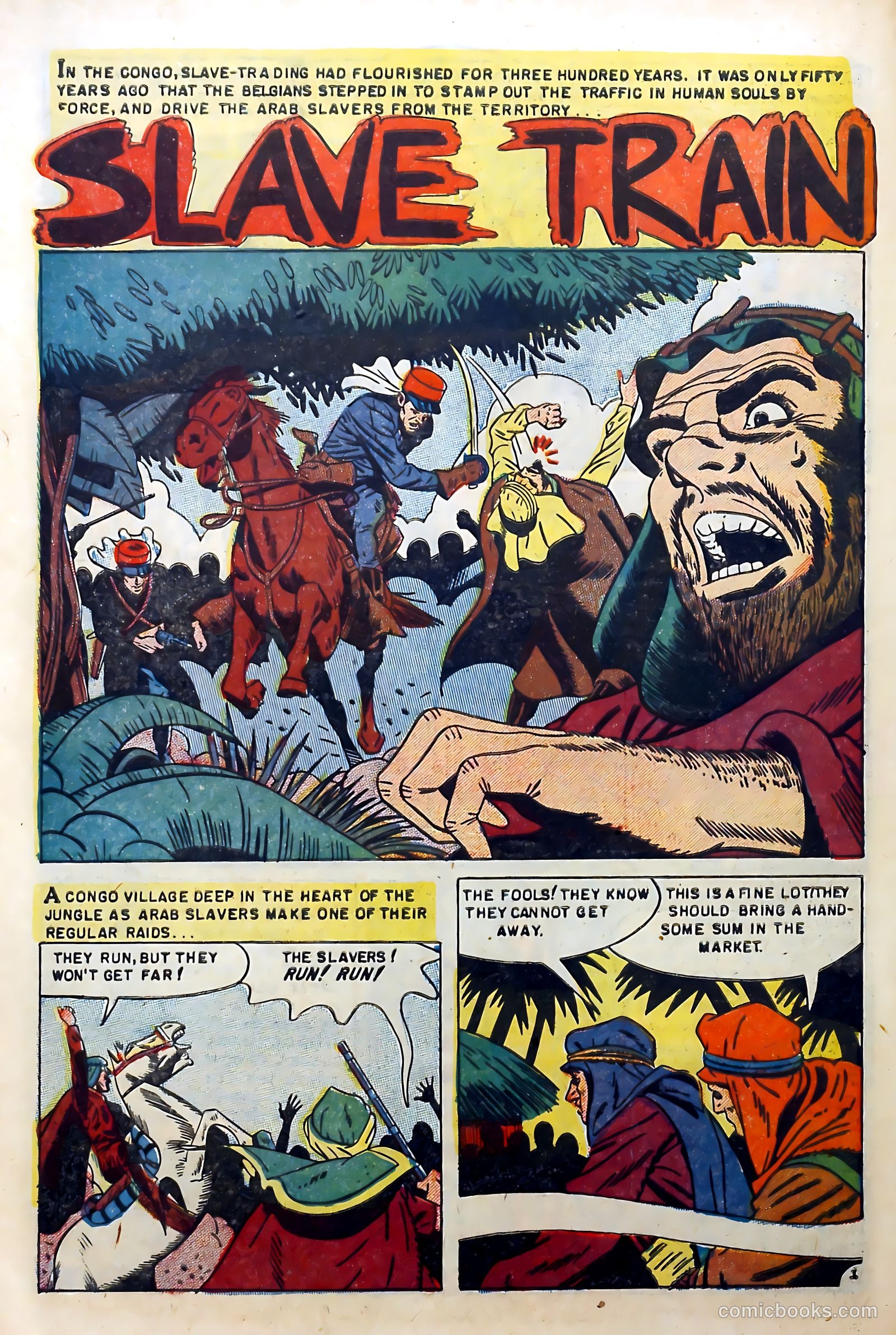Thrilling Adventures in Stamps Comics #8 (1953) — page 37 of 55