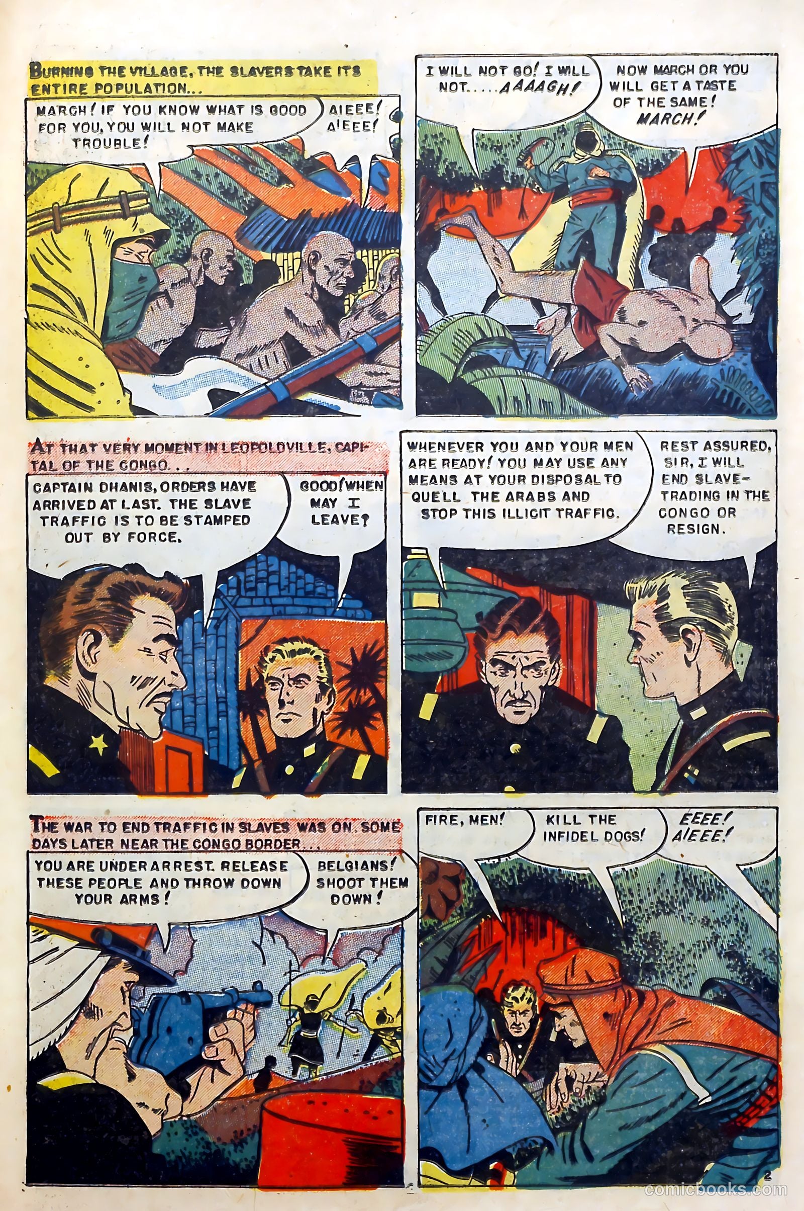 Thrilling Adventures in Stamps Comics #8 (1953) — page 38 of 55