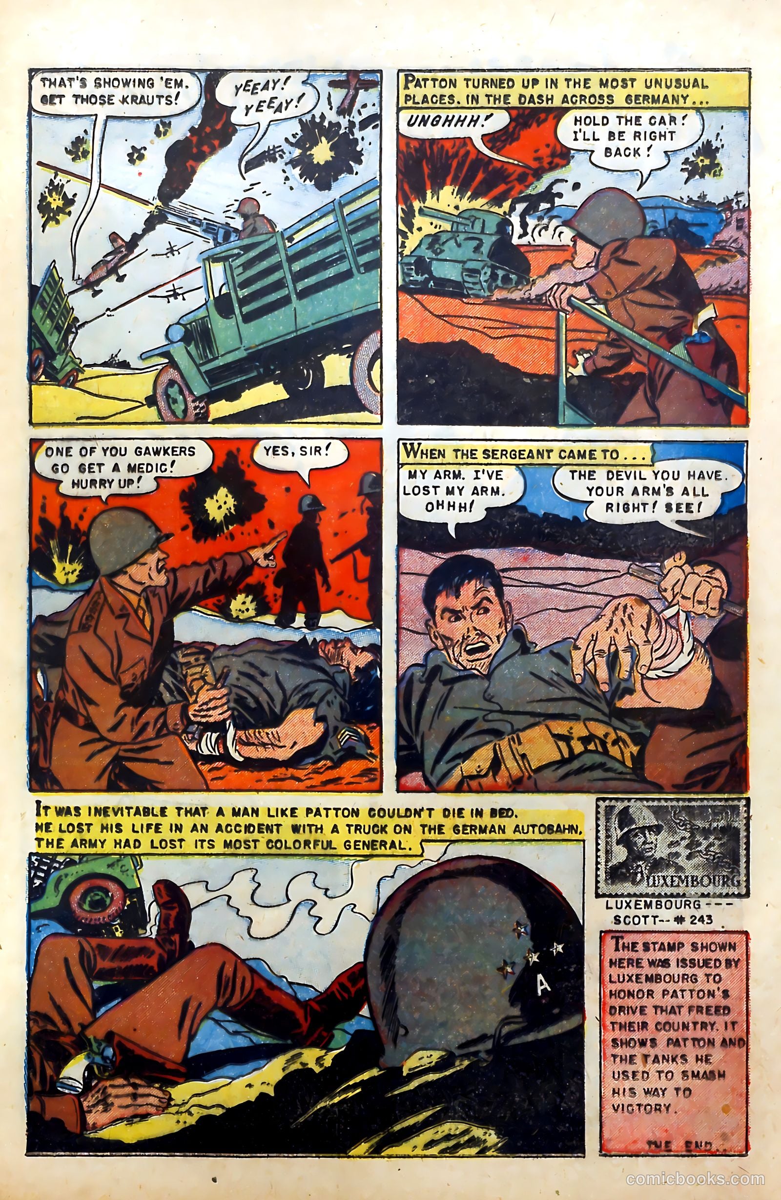 Thrilling Adventures in Stamps Comics #8 (1953) — page 42 of 55