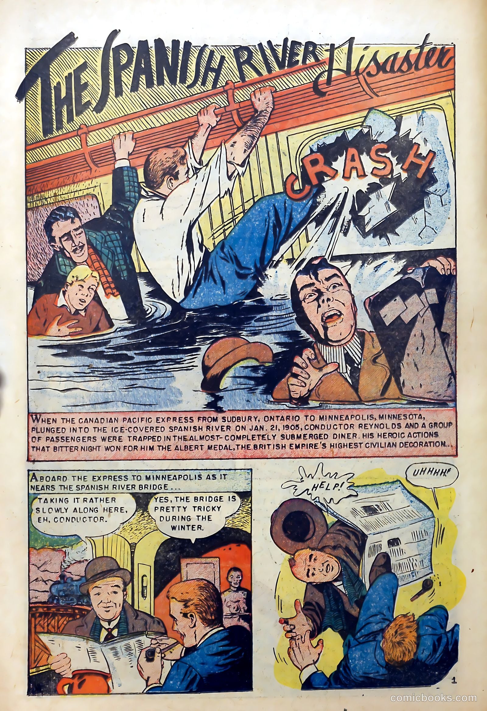 Thrilling Adventures in Stamps Comics #8 (1953) — page 43 of 55