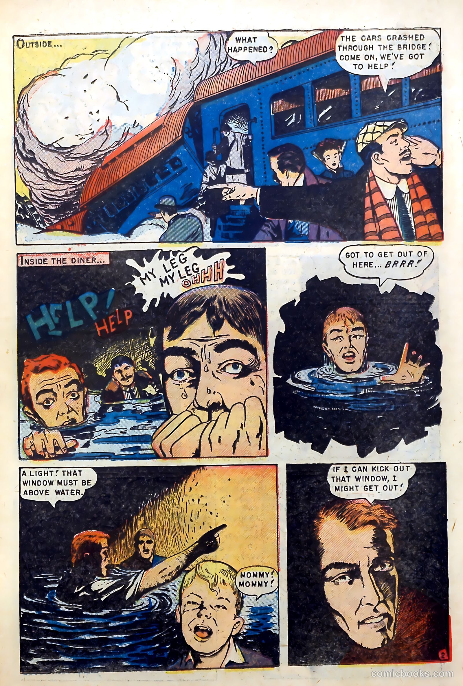 Thrilling Adventures in Stamps Comics #8 (1953) — page 44 of 55
