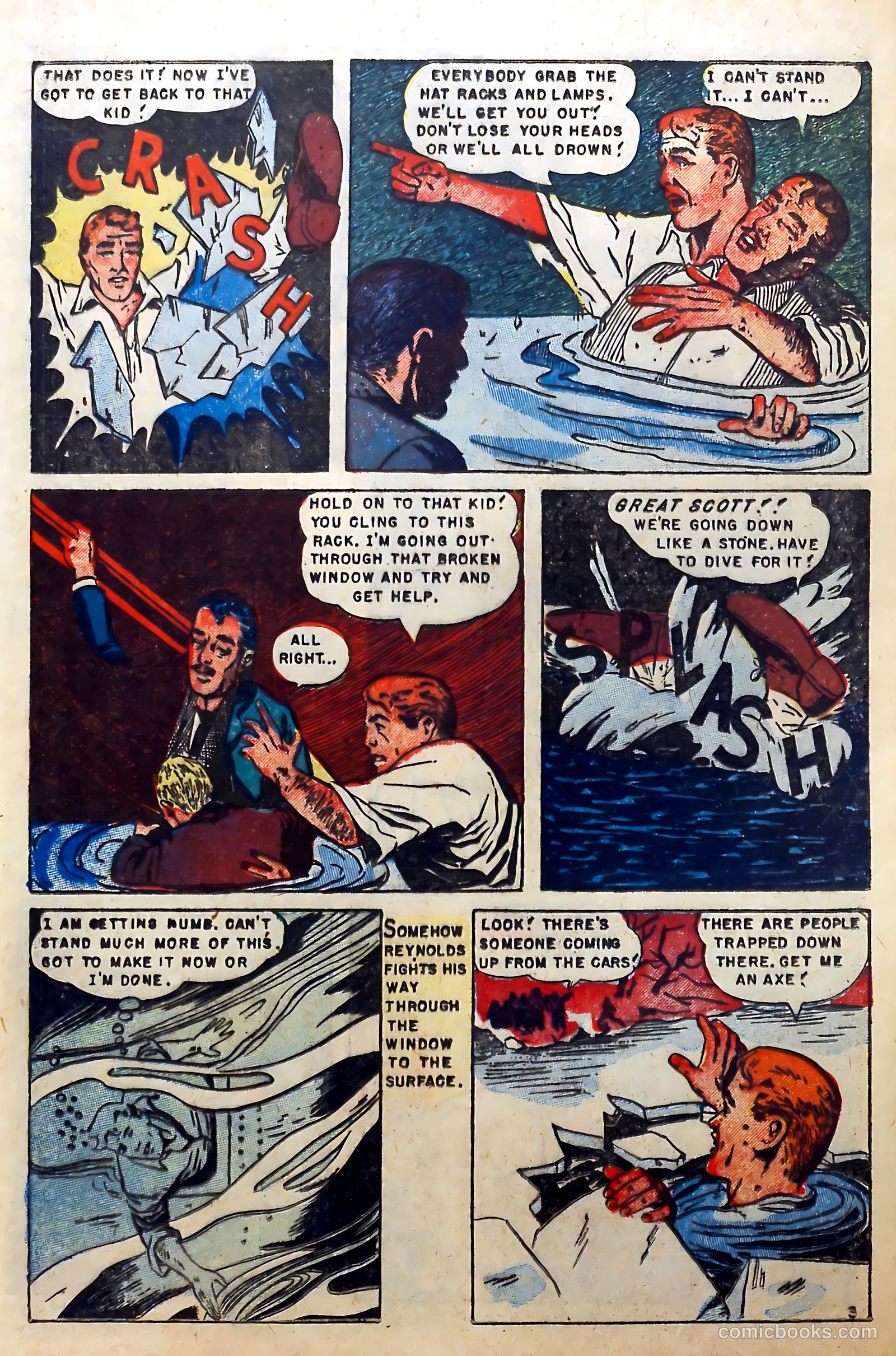 Thrilling Adventures in Stamps Comics #8 (1953) — page 45 of 55