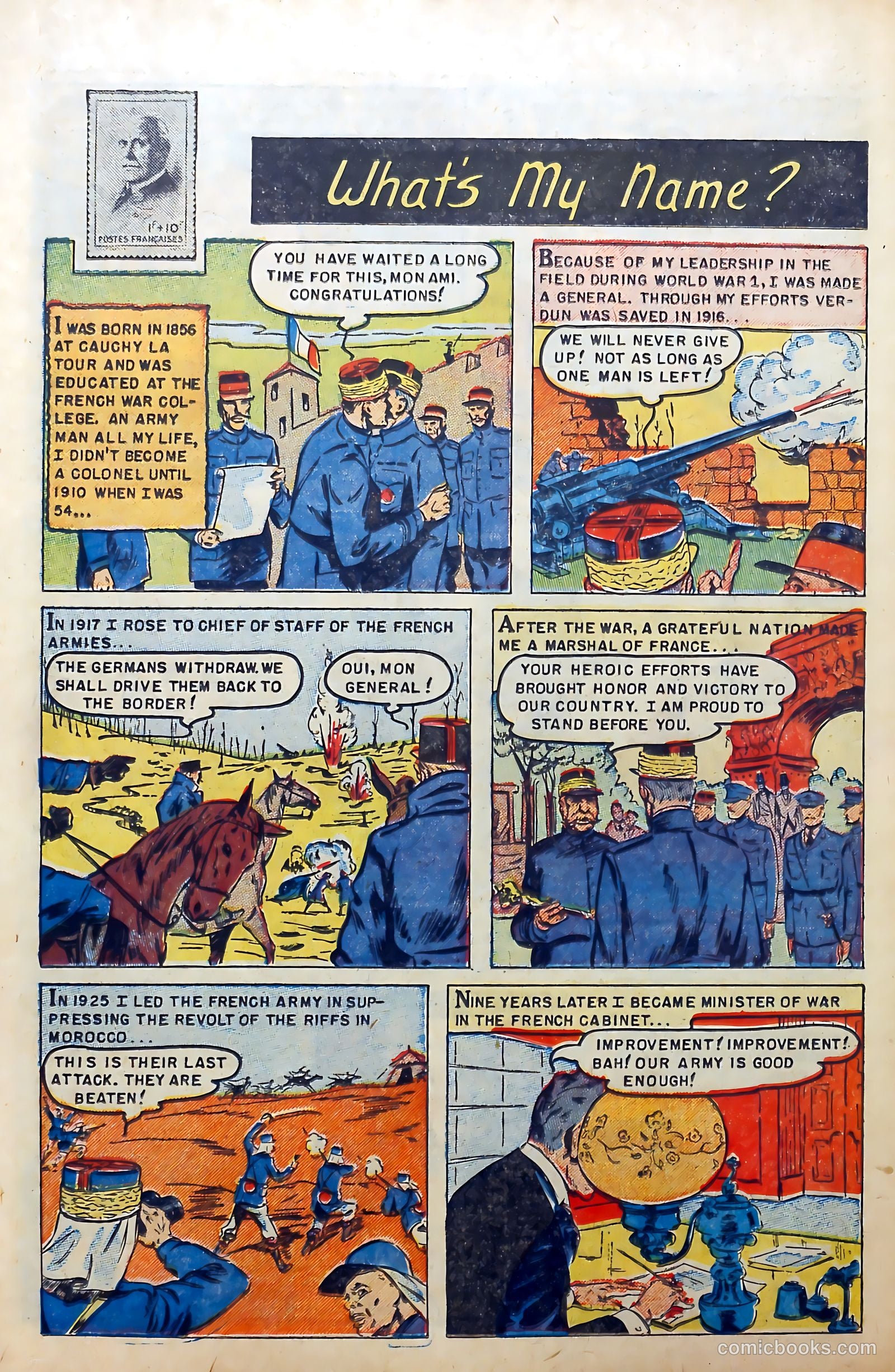 Thrilling Adventures in Stamps Comics #8 (1953) — page 47 of 55
