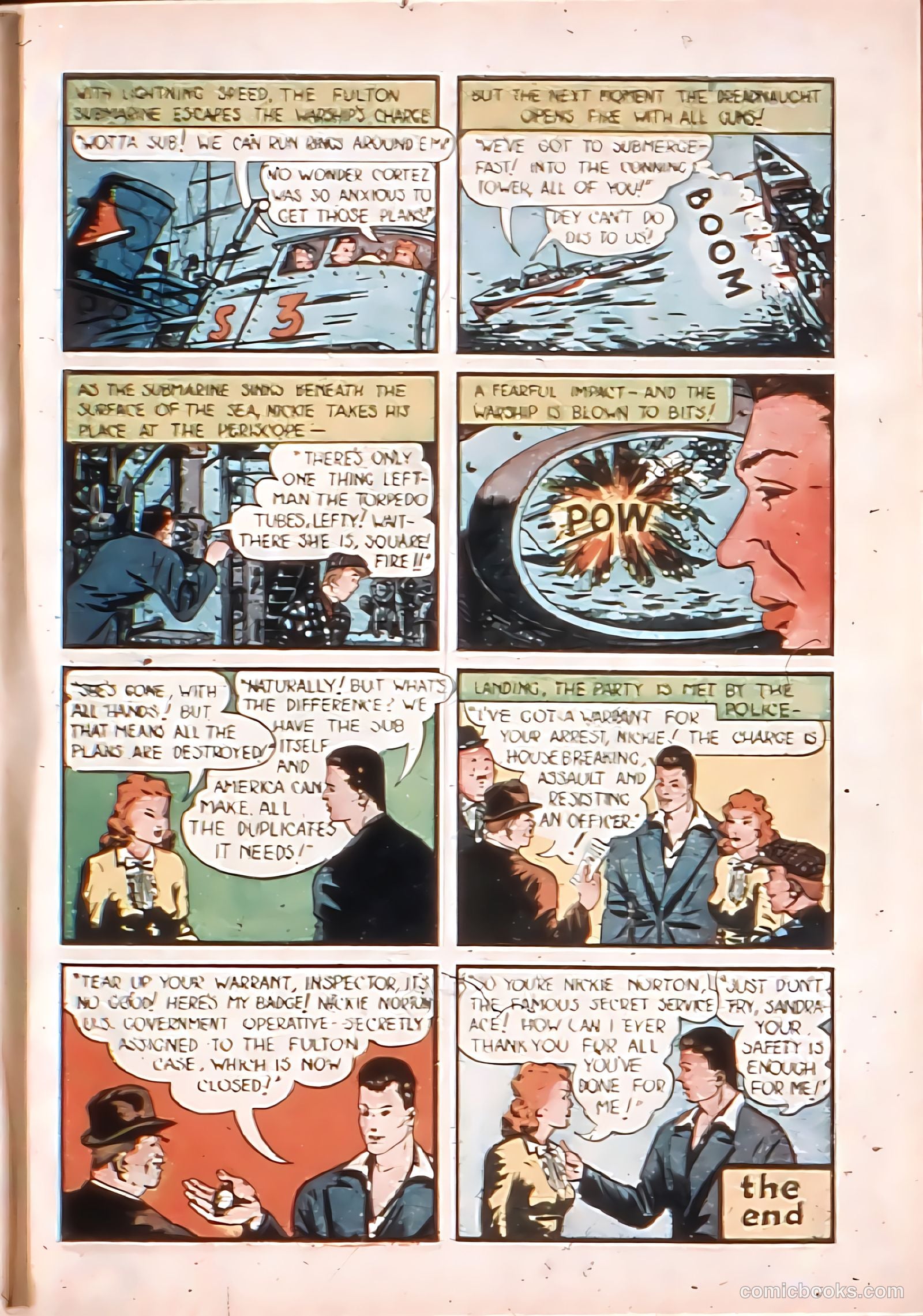 Thrilling Comics #1 (1999) — page 63 of 68