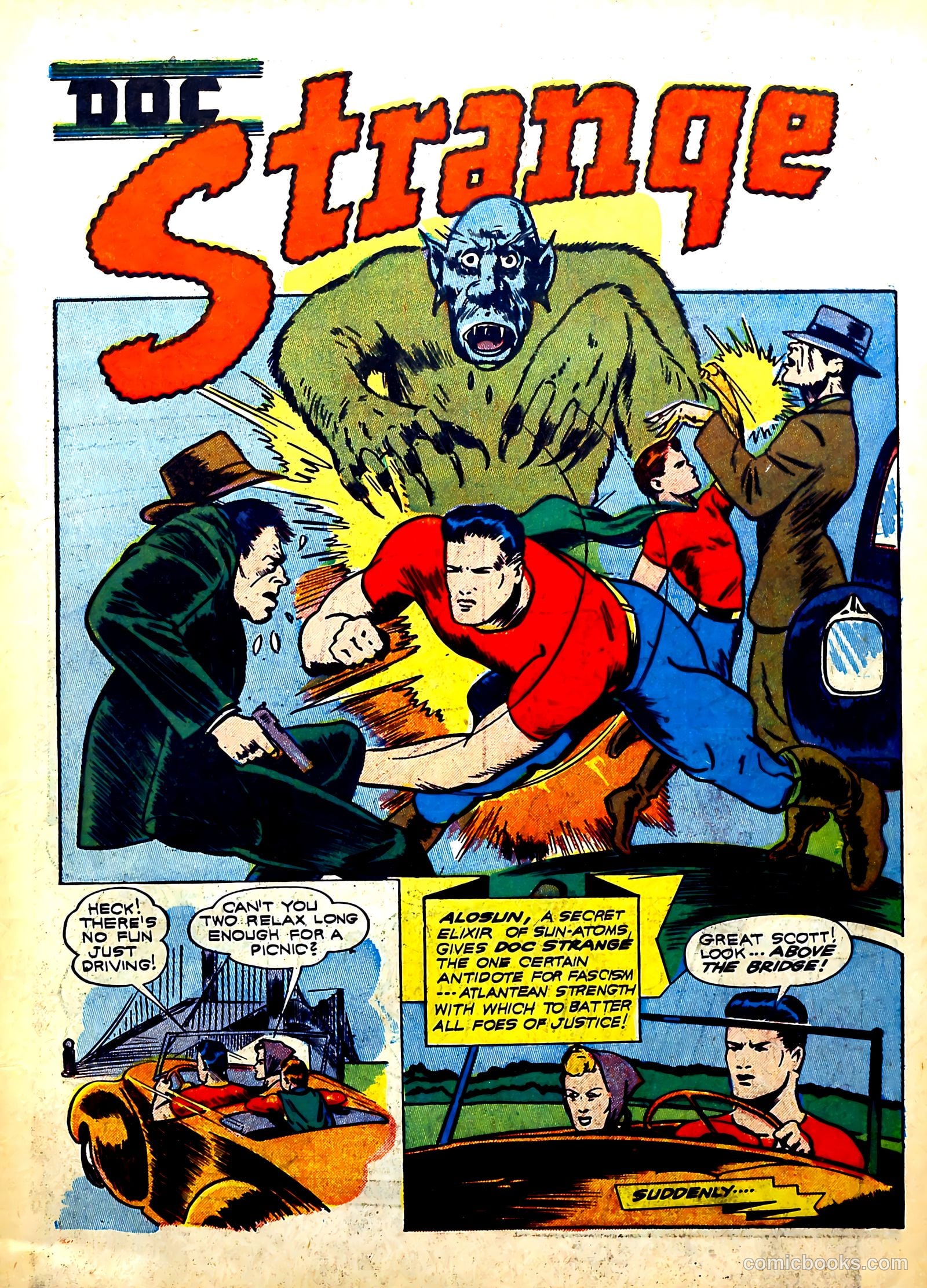 Thrilling Comics #35 (1943) — page 3 of 68