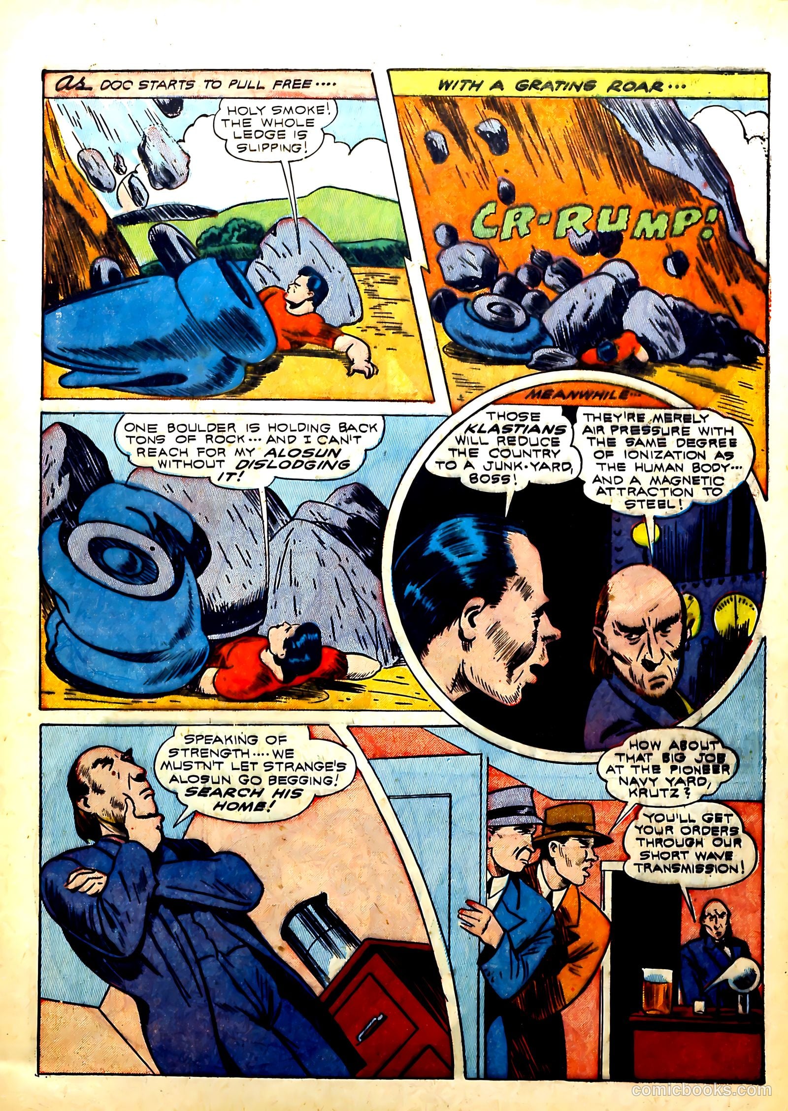 Thrilling Comics #35 (1943) — page 7 of 68