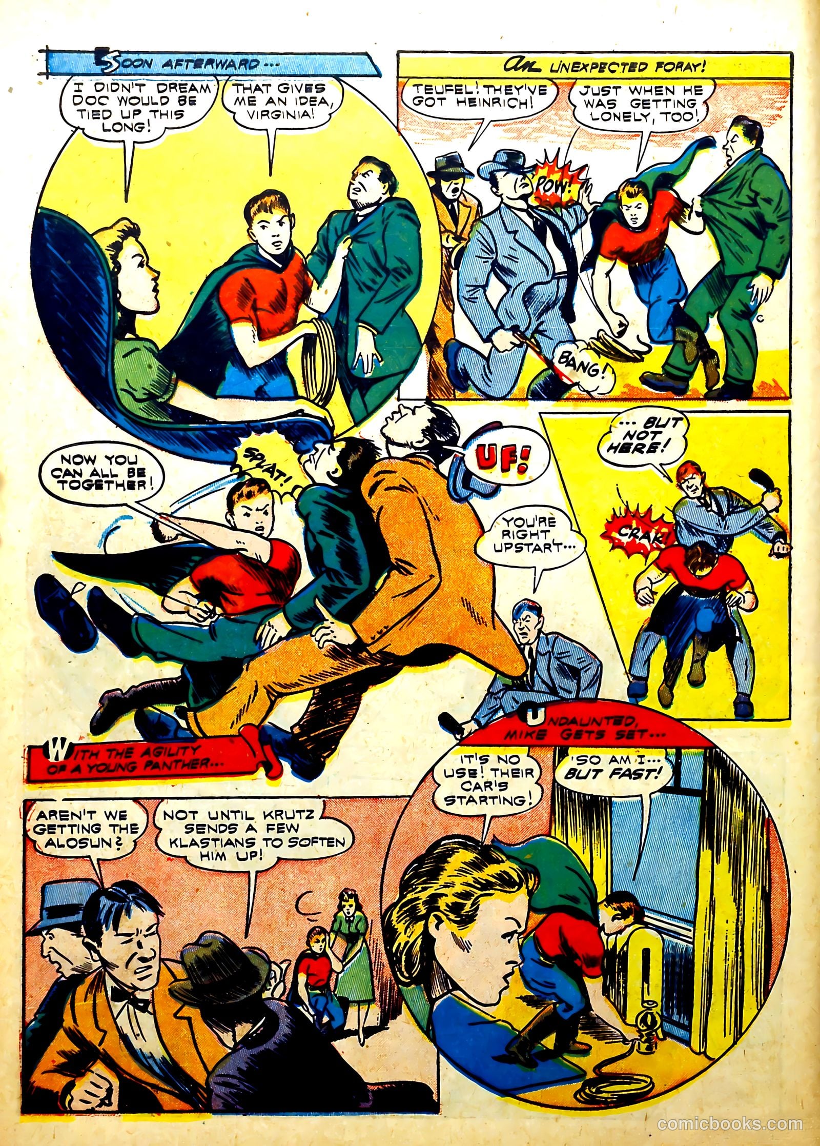 Thrilling Comics #35 (1943) — page 8 of 68