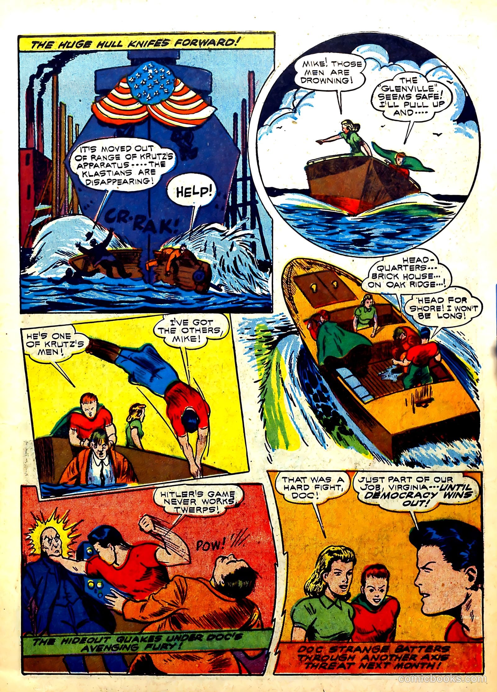 Thrilling Comics #35 (1943) — page 11 of 68