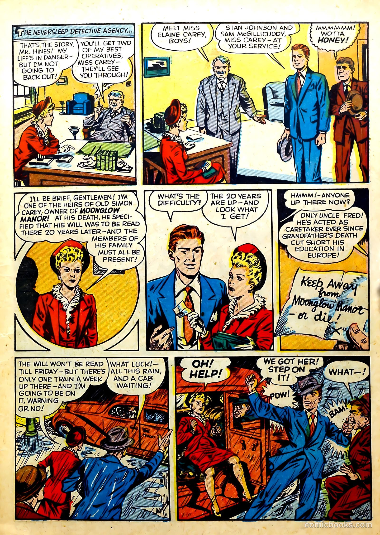 Thrilling Comics #35 (1943) — page 13 of 68